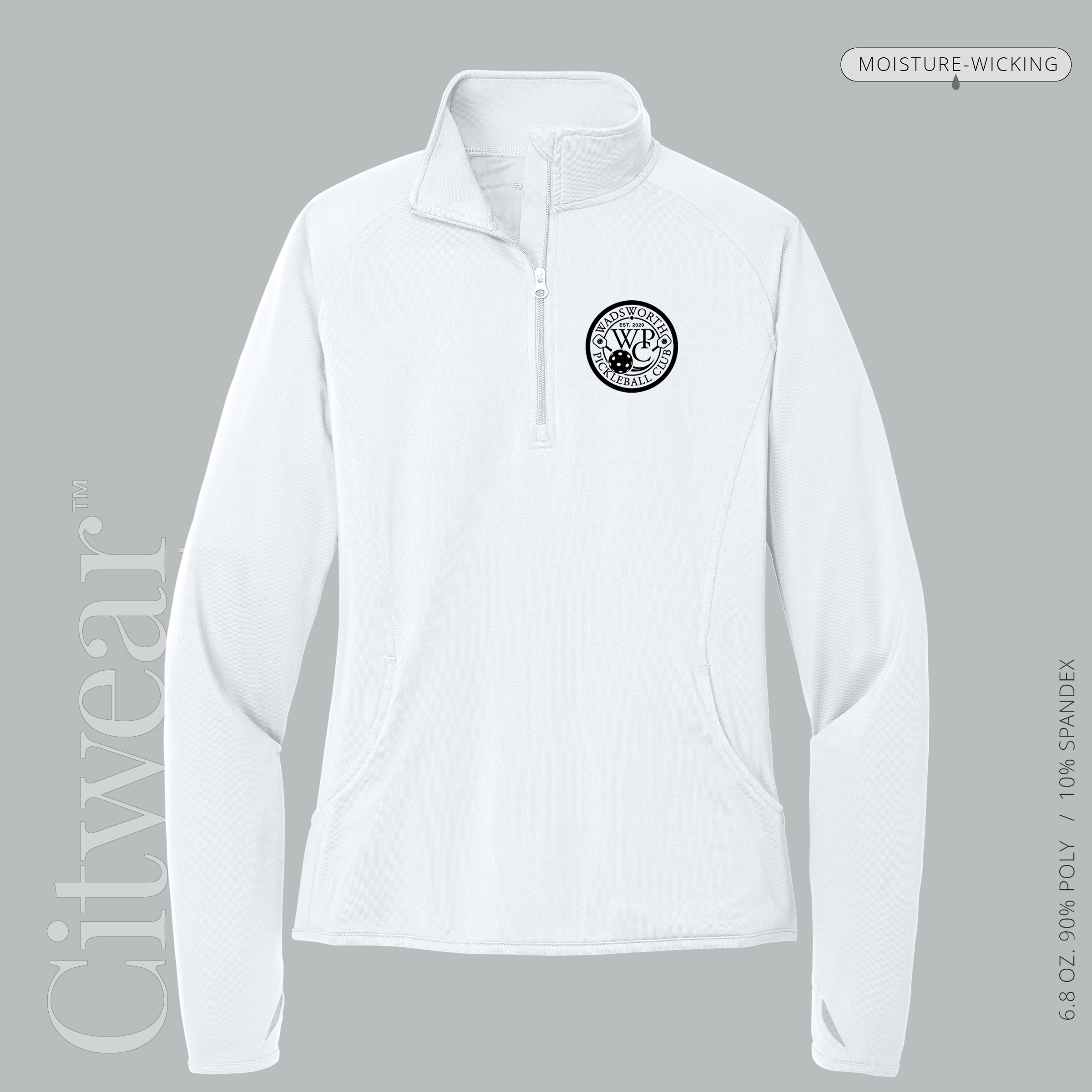 Women's Stretch Quarter-Zip Pullover-WPC