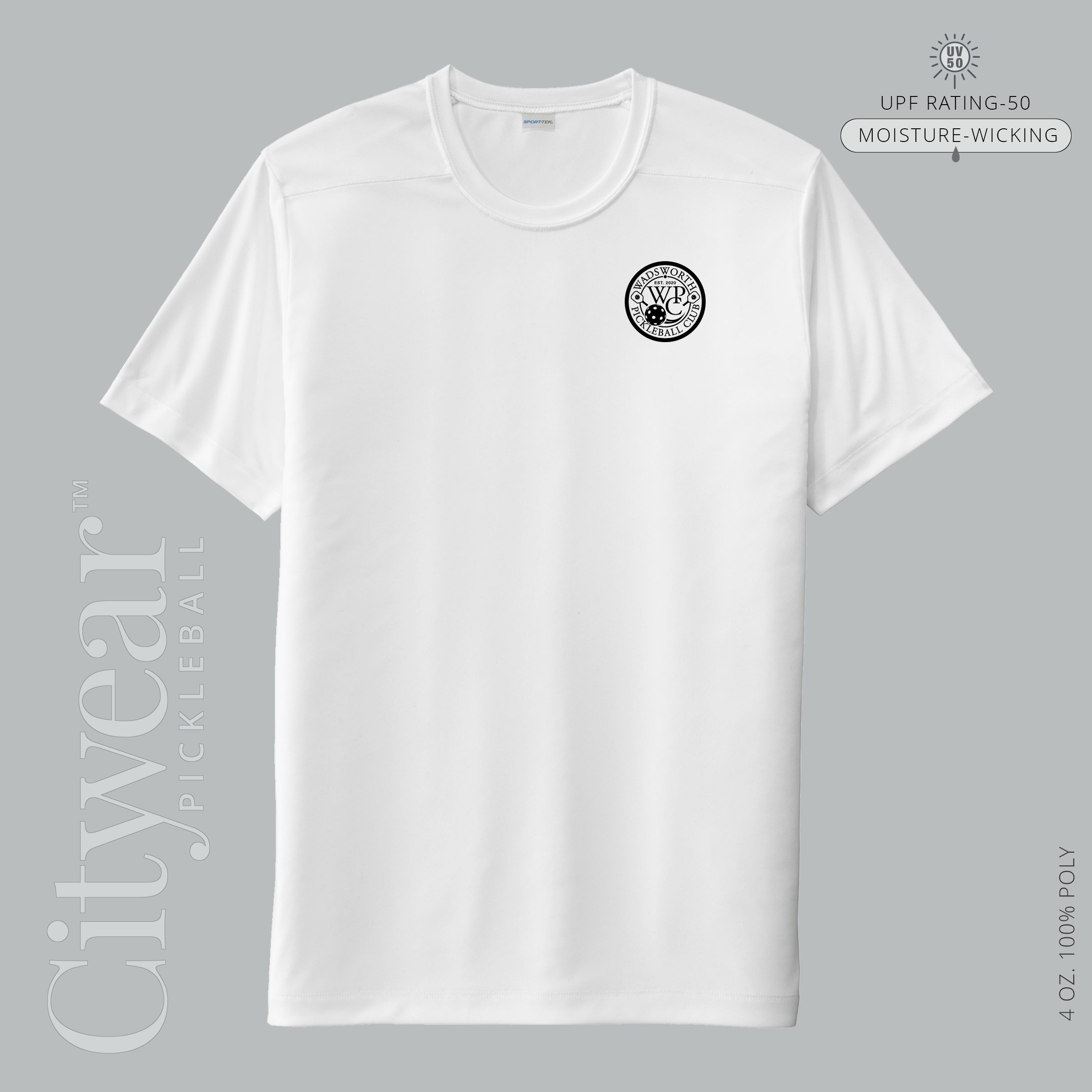 Men's UV Crewneck (Medallion) T-Shirt-WPC