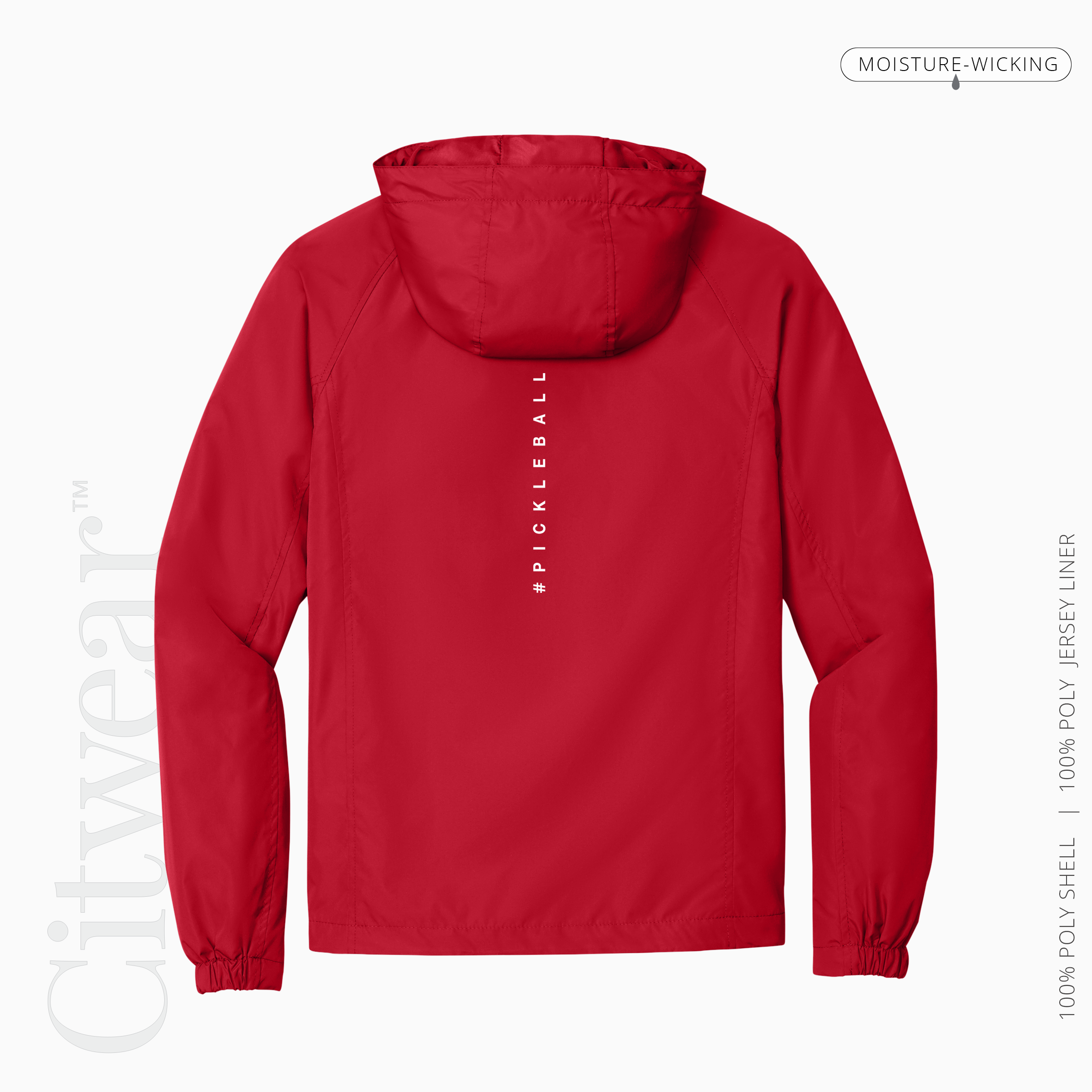 Men's Hooded Raglan Jacket-WPC