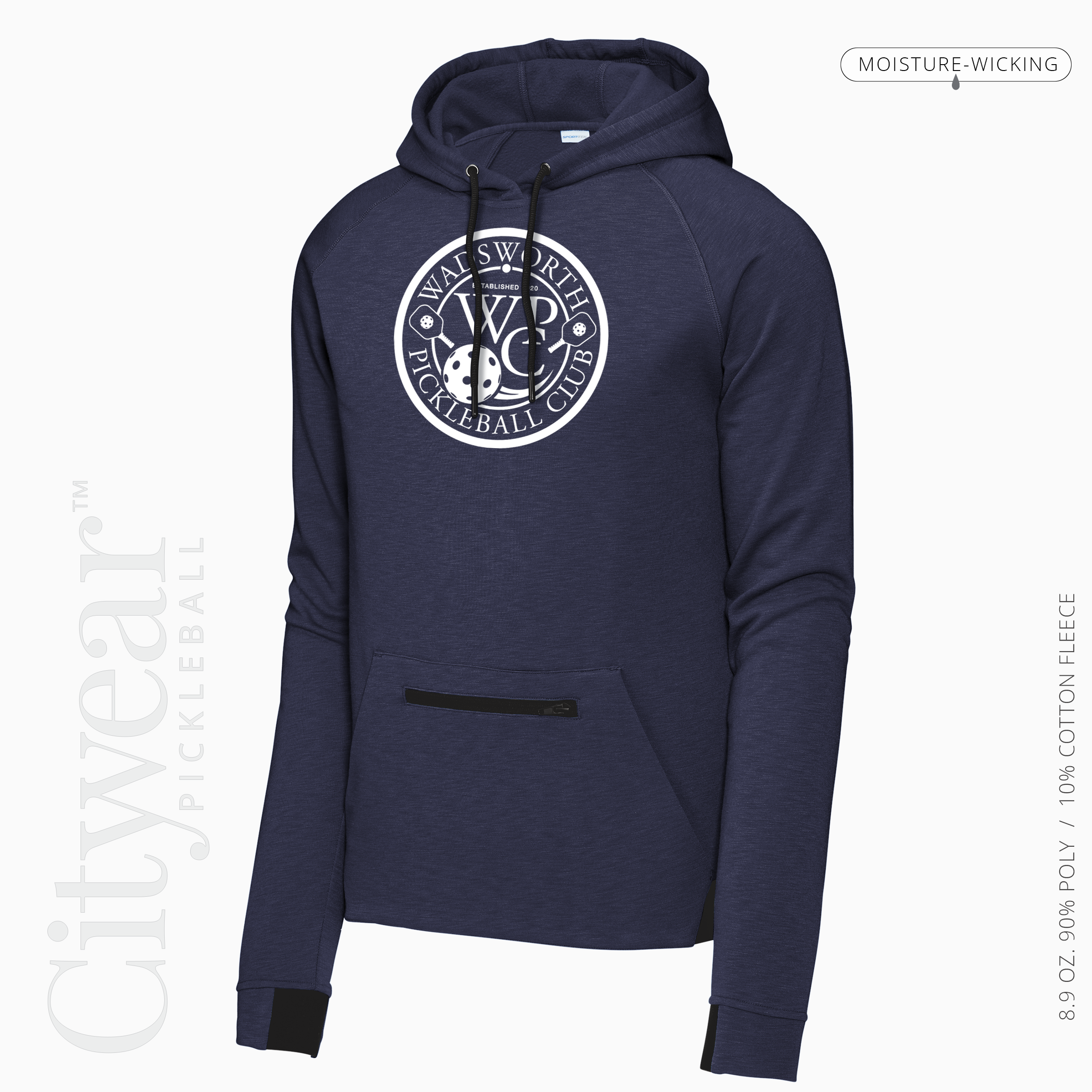Men's Strive Hooded Pullover-WPC