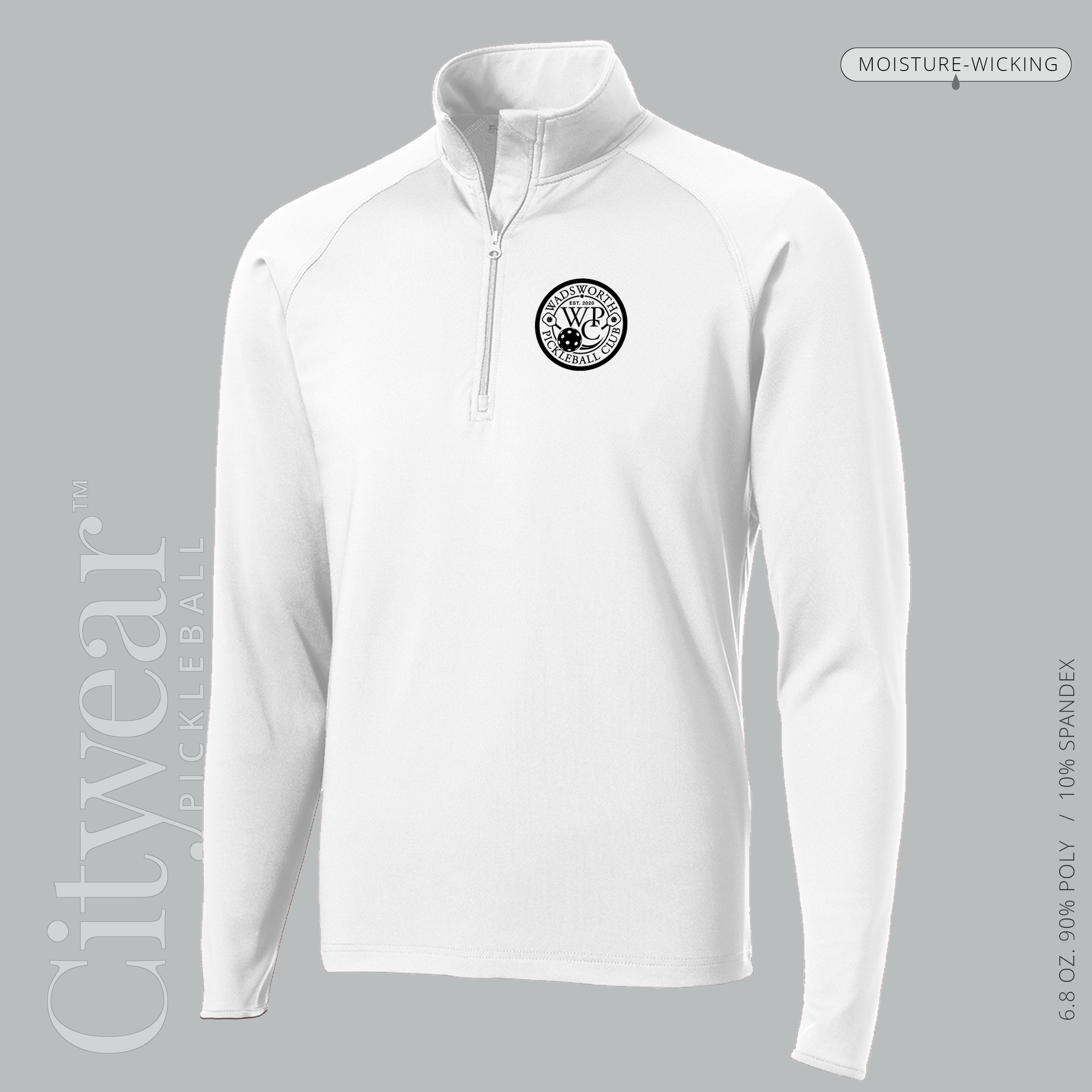 Men's Stretch Quarter-Zip Pullover-WPC