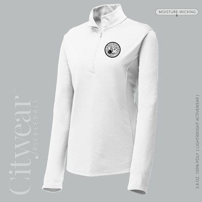 Women's Quarter-Zip Pullover-WPC