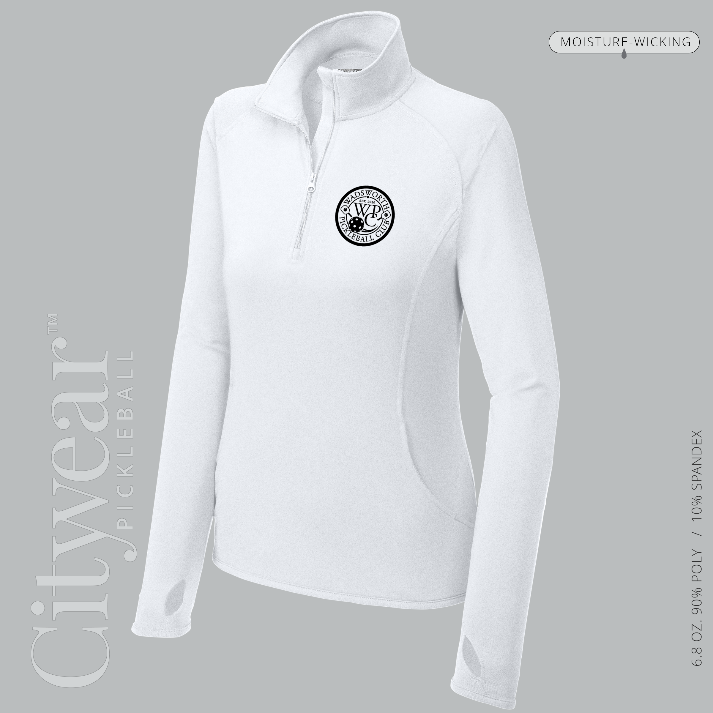 Women's Stretch Quarter-Zip Pullover-WPC