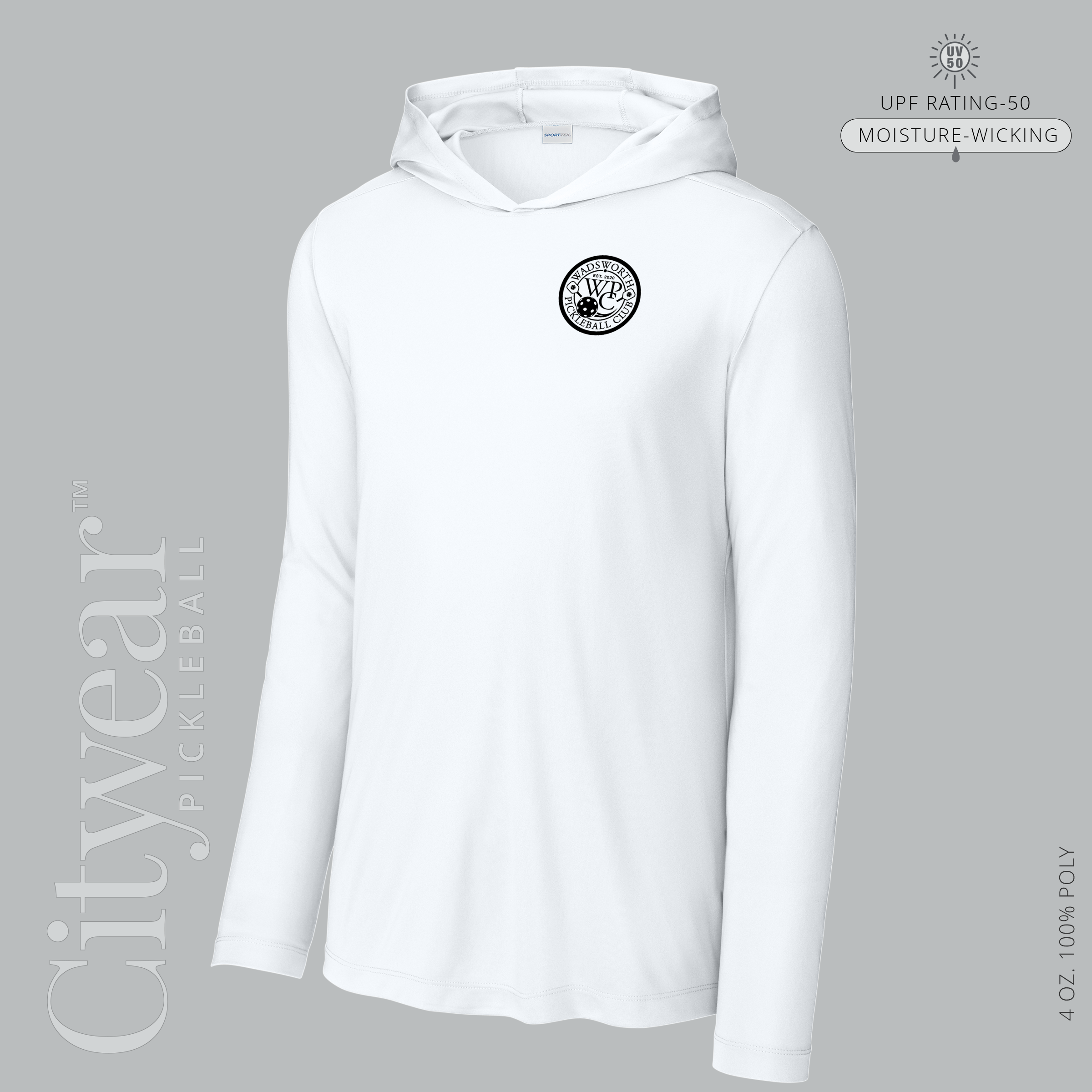 Men's UV Long Sleeve (Medallion) Hoodie-WPC