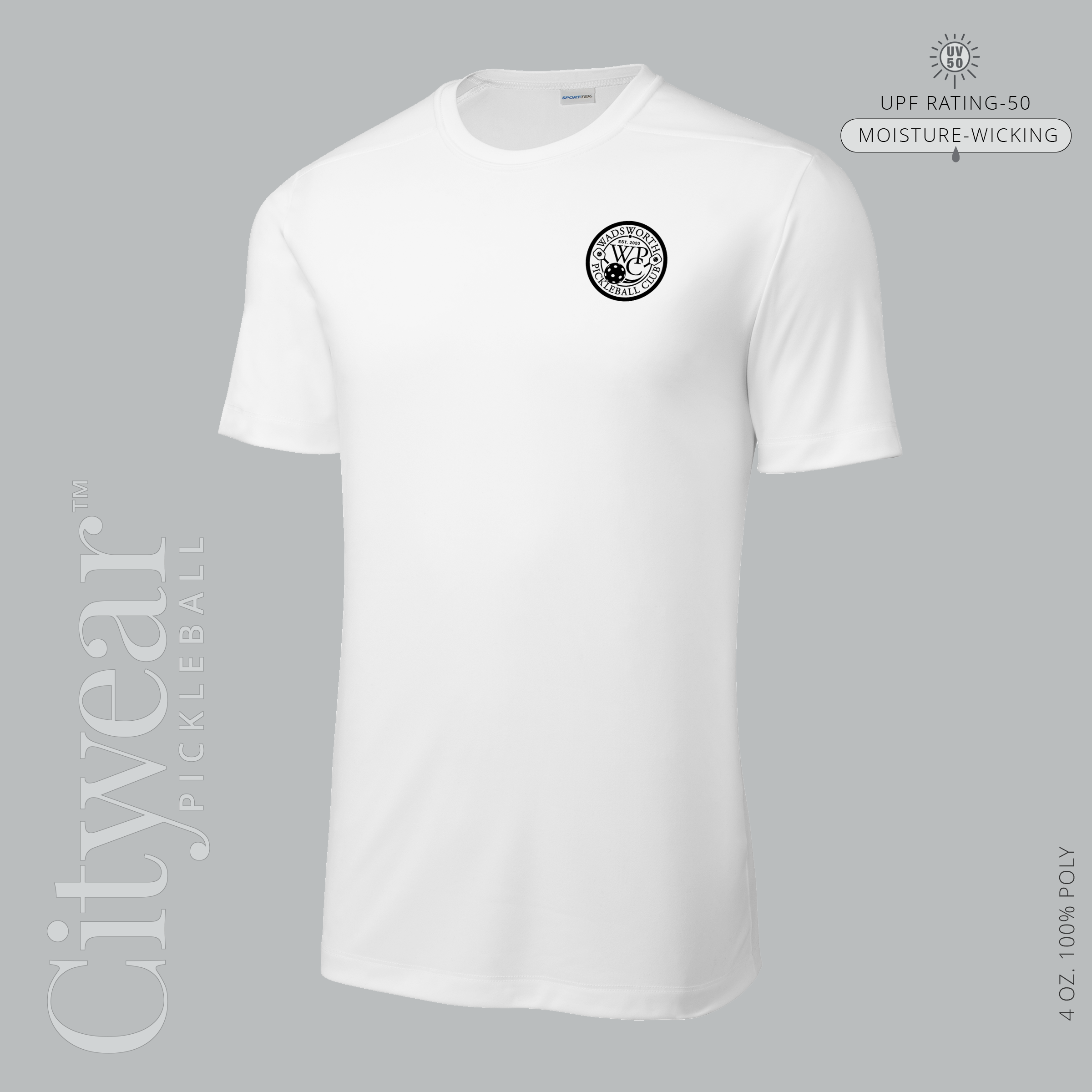 Men's UV Crewneck (Medallion) T-Shirt-WPC