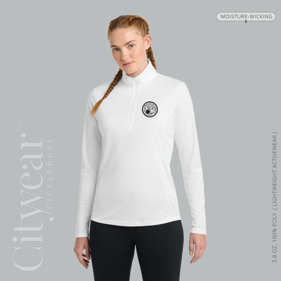 Women's Quarter-Zip Pullover-WPC