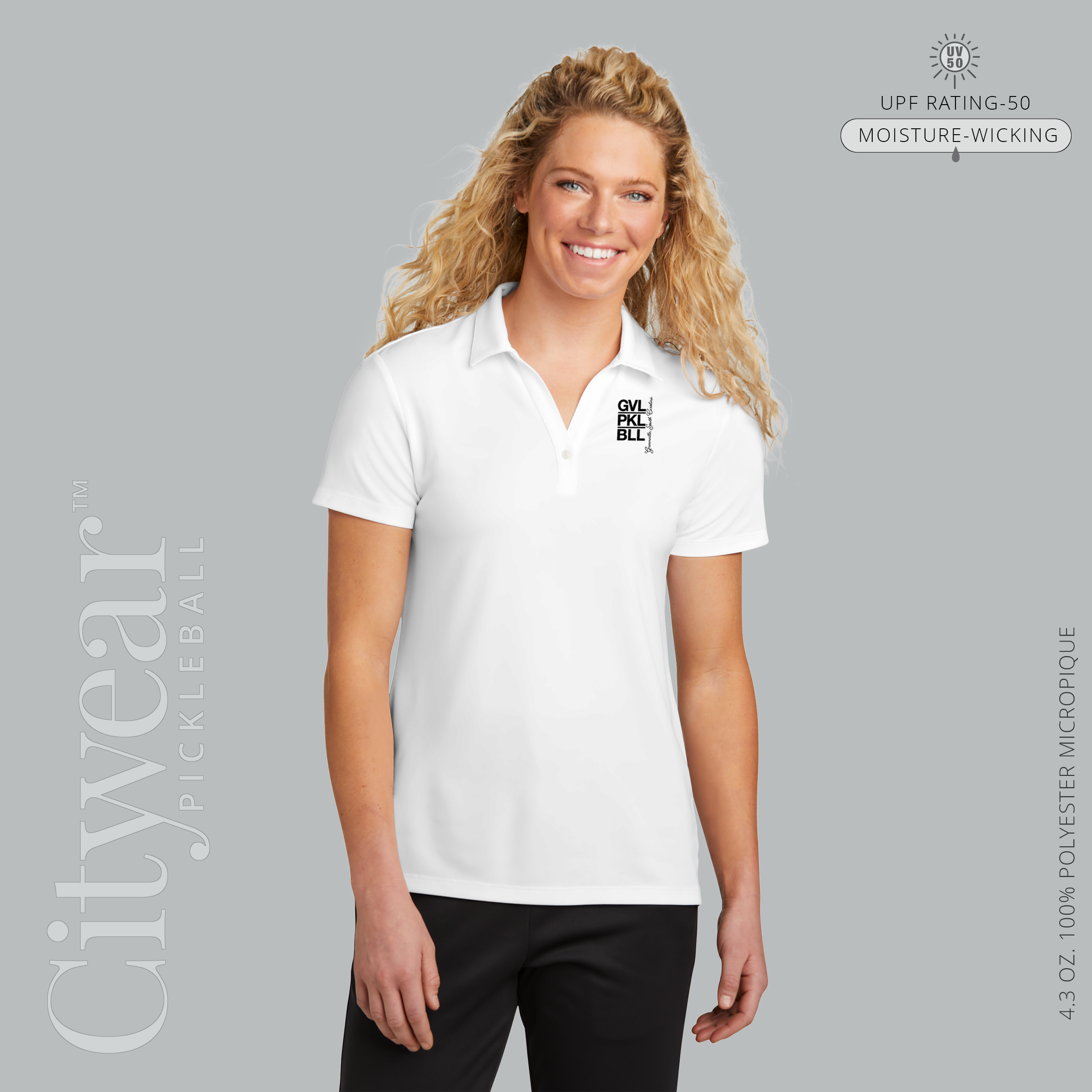 Women's UV Micropique Polo-MCPC