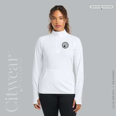 Women's Stretch Quarter-Zip Pullover-WPC