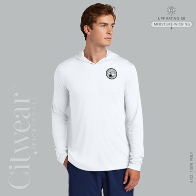 Men's UV Long Sleeve (Medallion) Hoodie-WPC