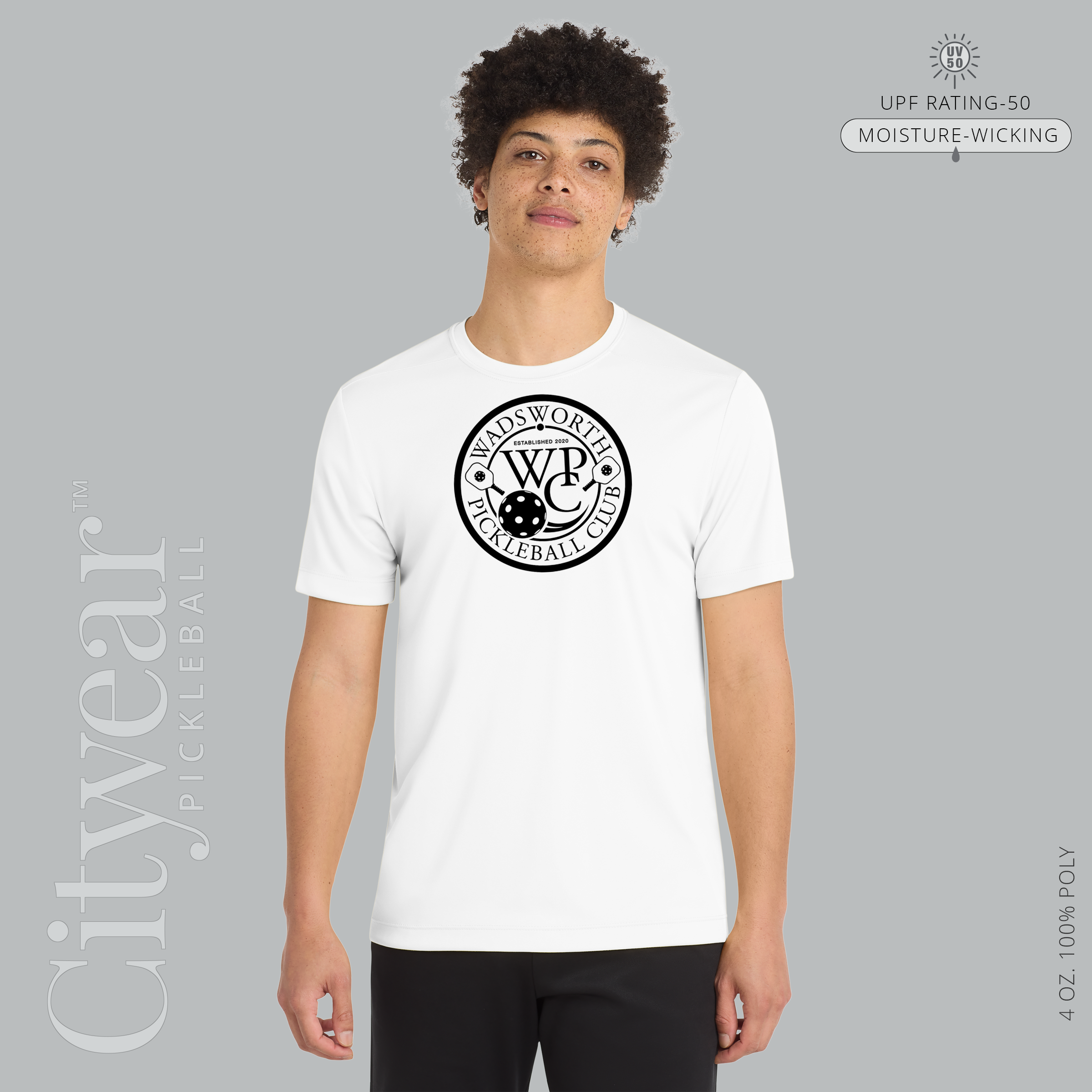 Men's UV Crewneck T-Shirt-WPC