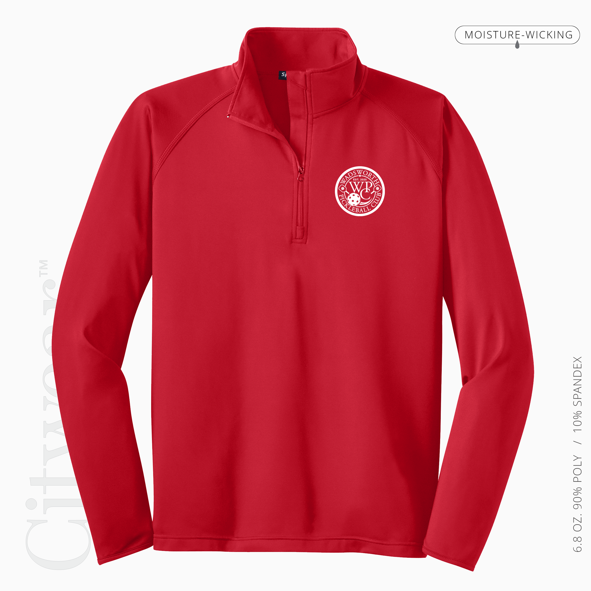 Men's Stretch Quarter-Zip Pullover-WPC