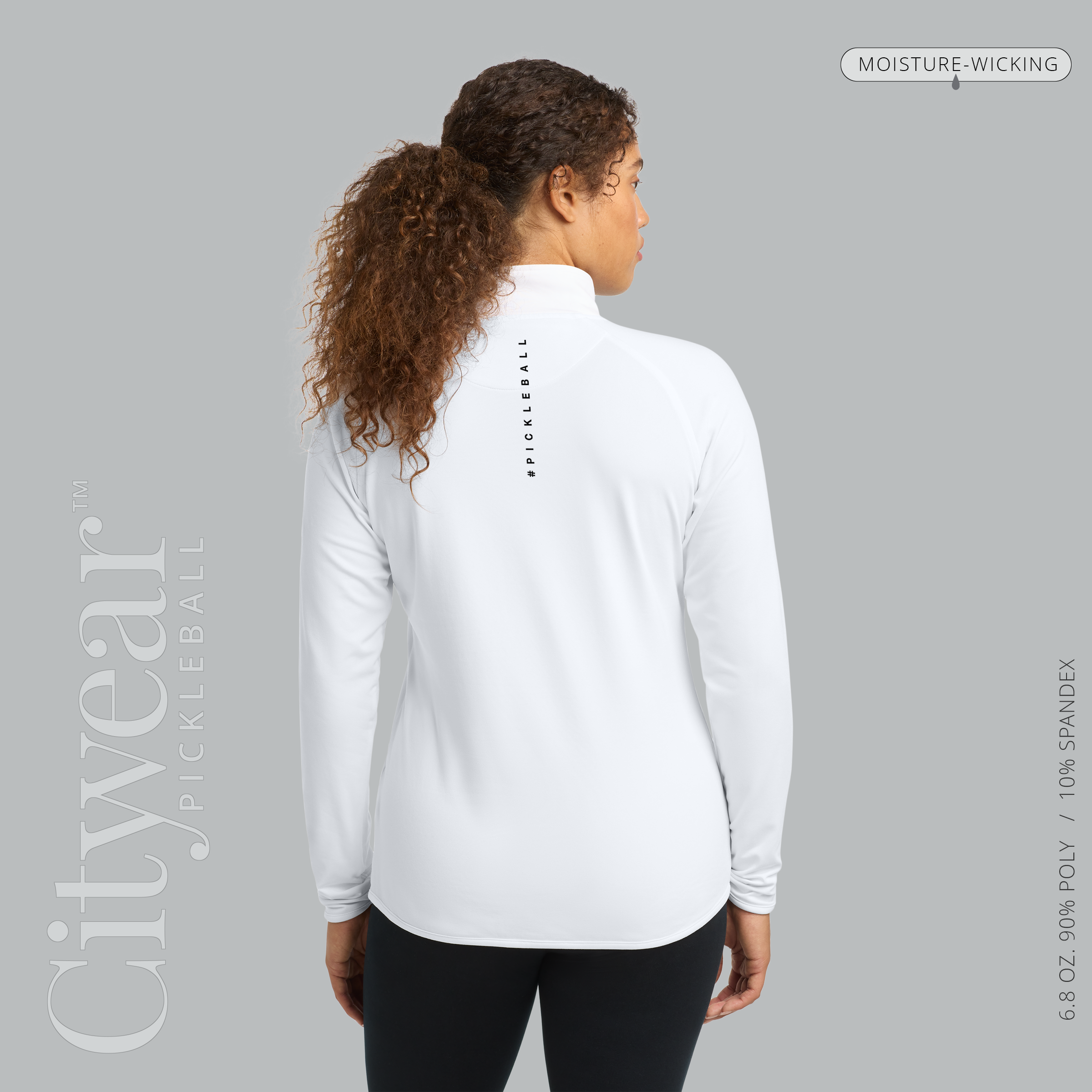 Women's Stretch Quarter-Zip Pullover-WPC