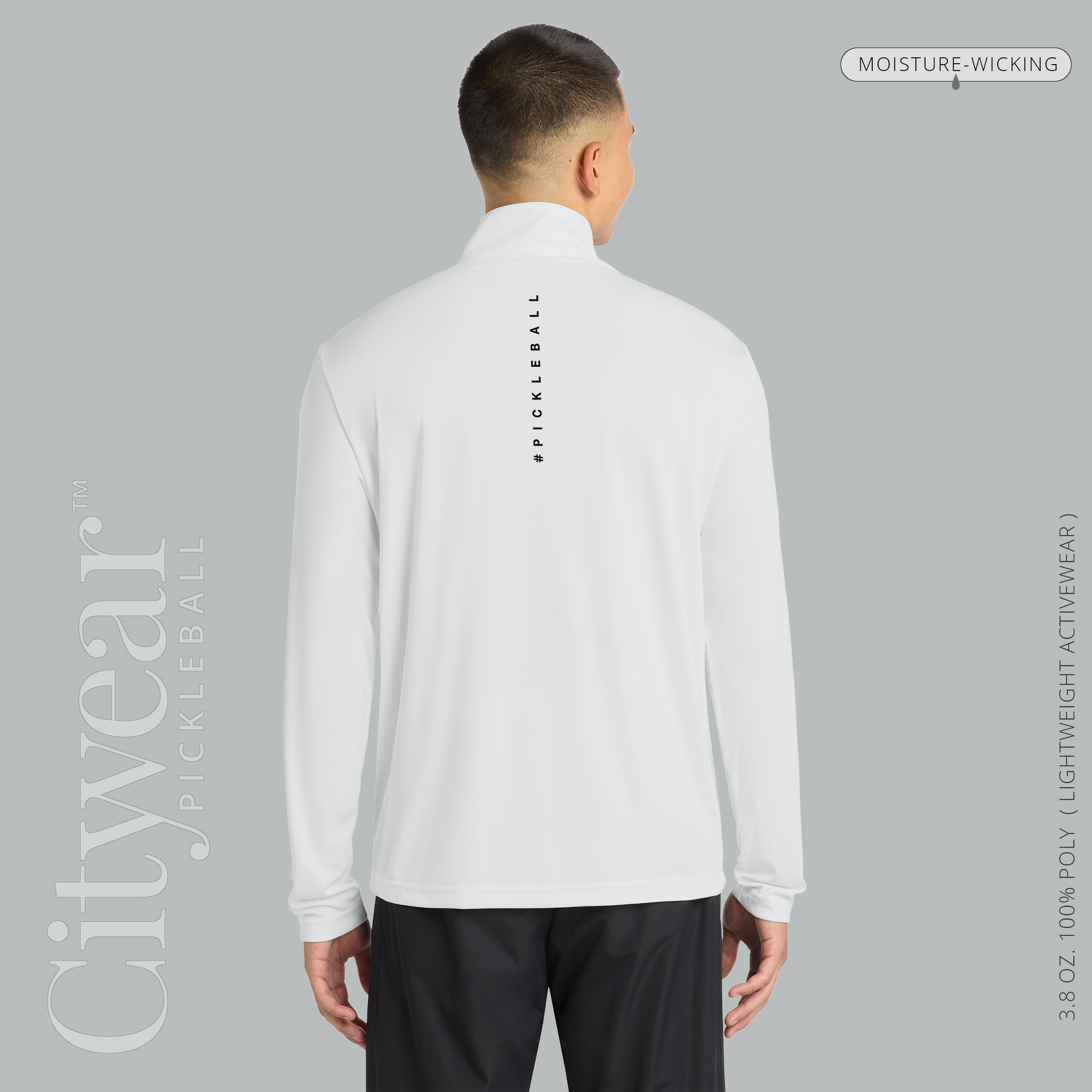 Men's Quarter-Zip Pullover-WPC