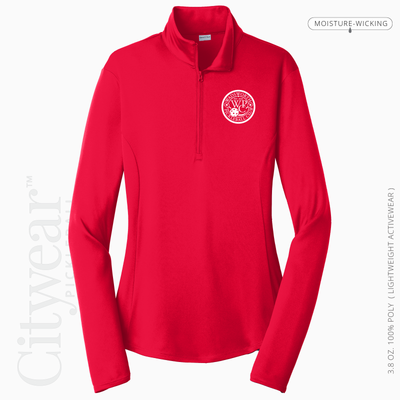 Women's Quarter-Zip Pullover-WPC
