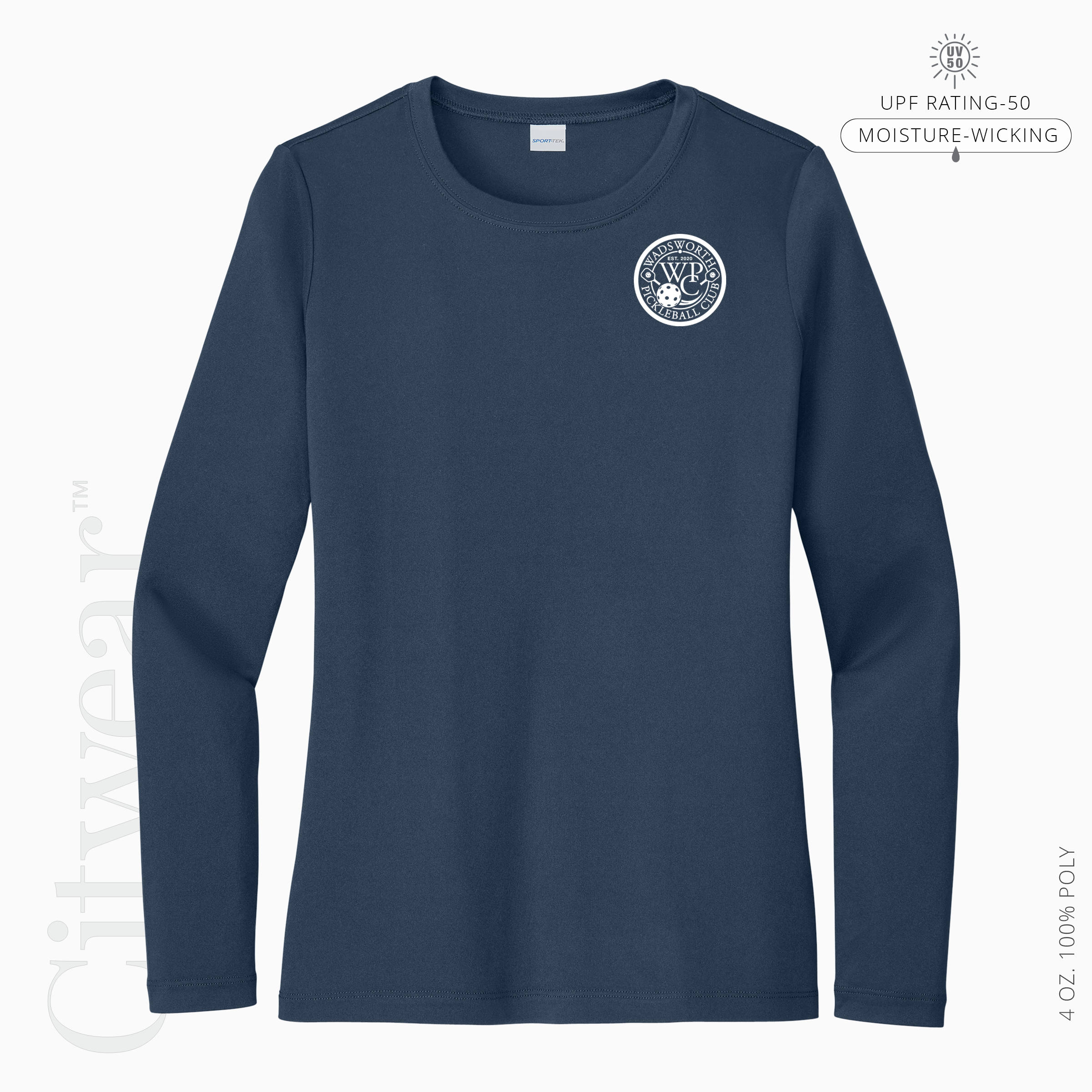 Women's UV Long Sleeve (Medallion) T-Shirt-WPC