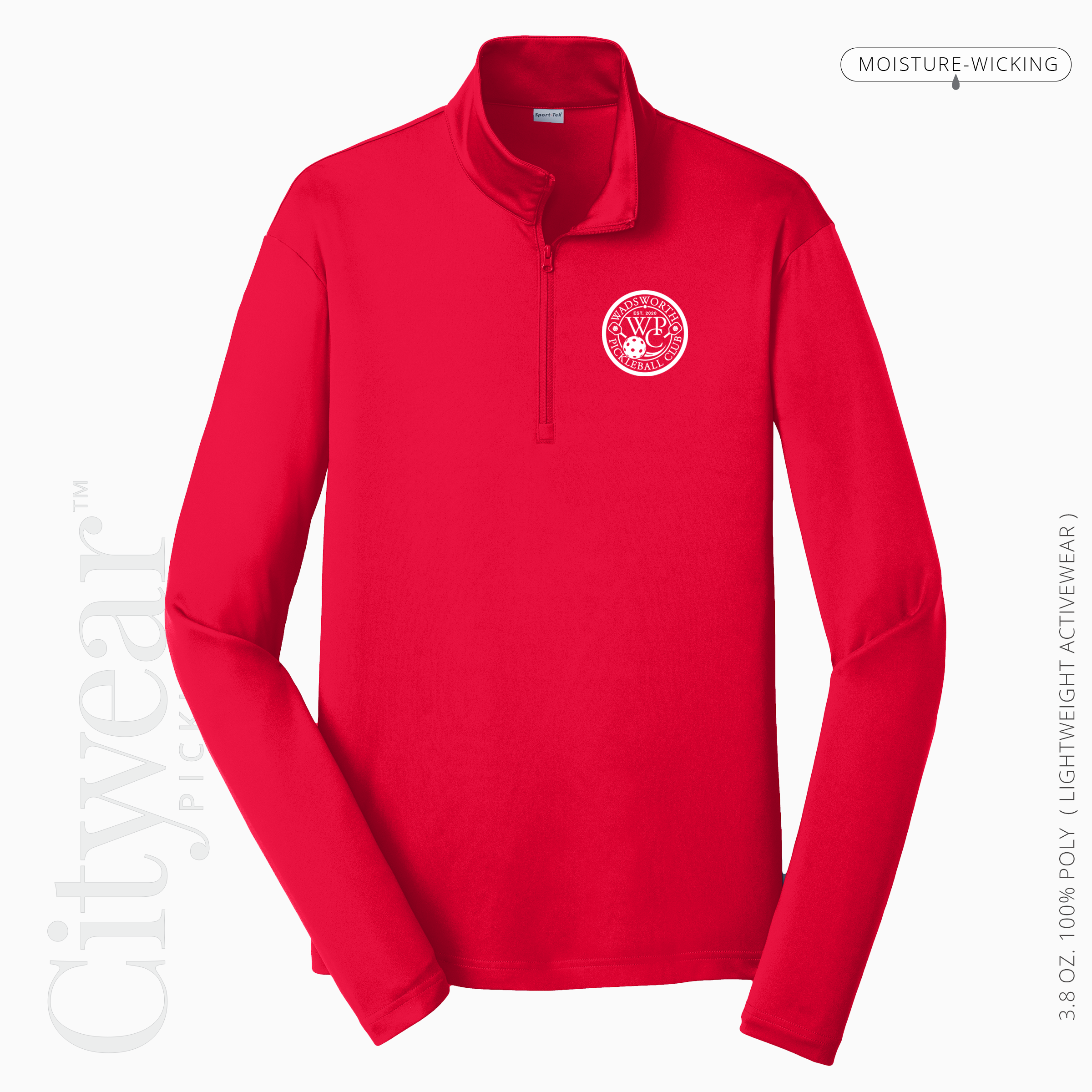 Men's Quarter-Zip Pullover-WPC