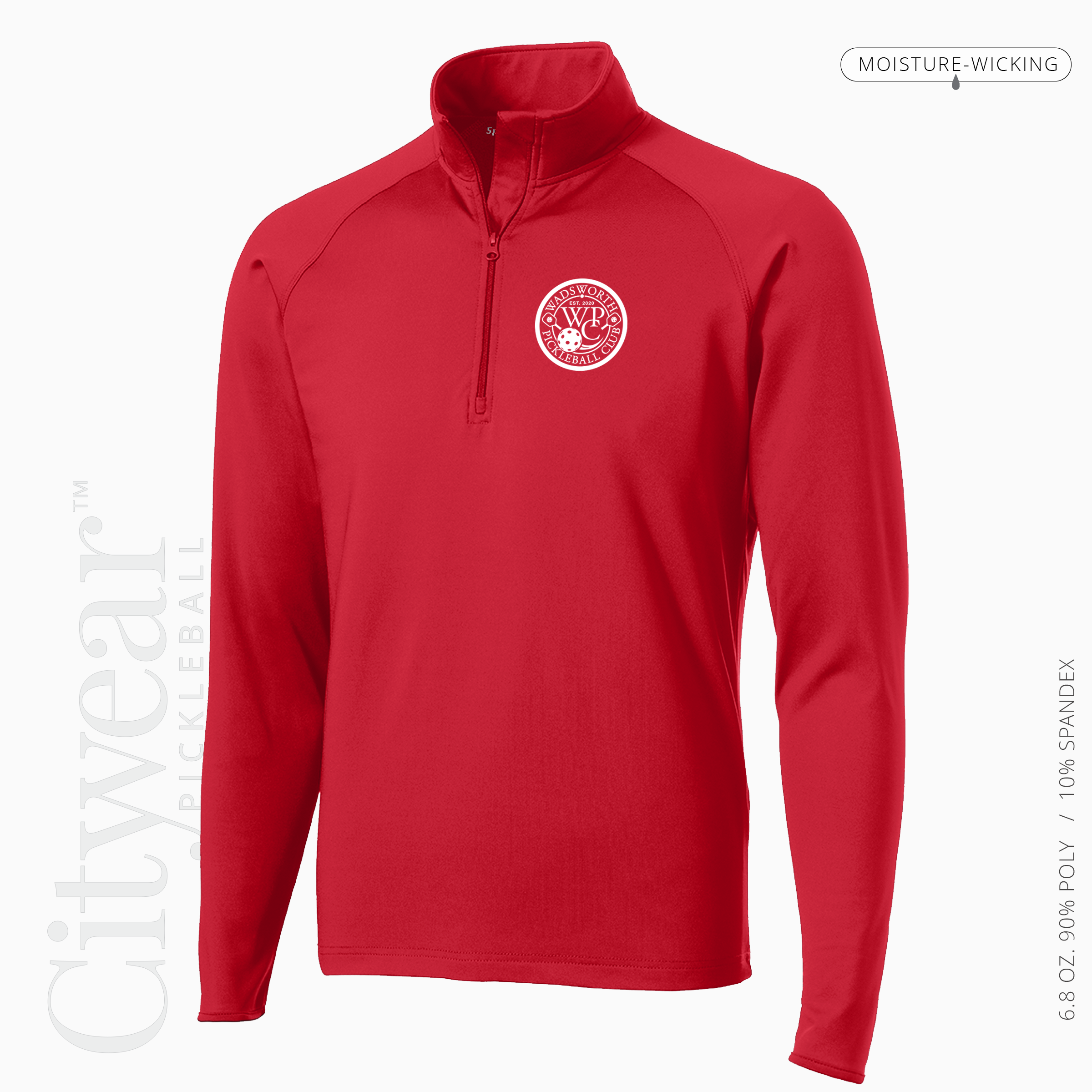 Men's Stretch Quarter-Zip Pullover-WPC