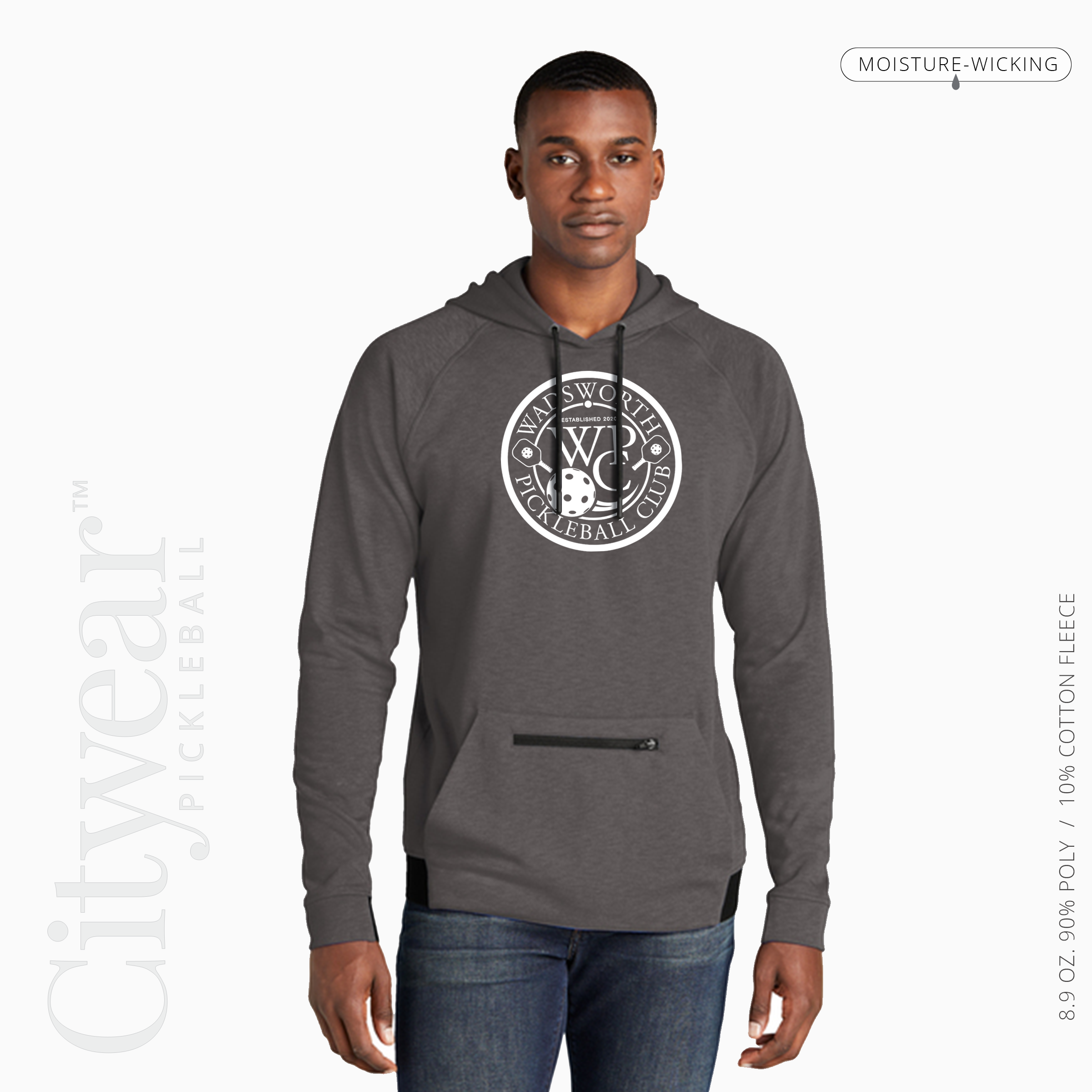 Men's Strive Hooded Pullover-WPC