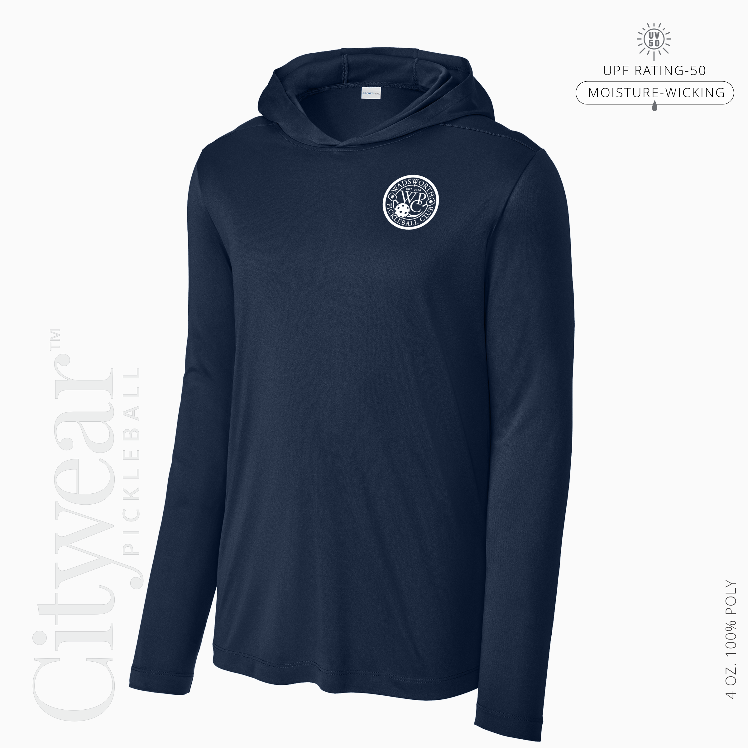 Men's UV Long Sleeve (Medallion) Hoodie-WPC