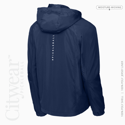 Men's Hooded Raglan Jacket-MCPC