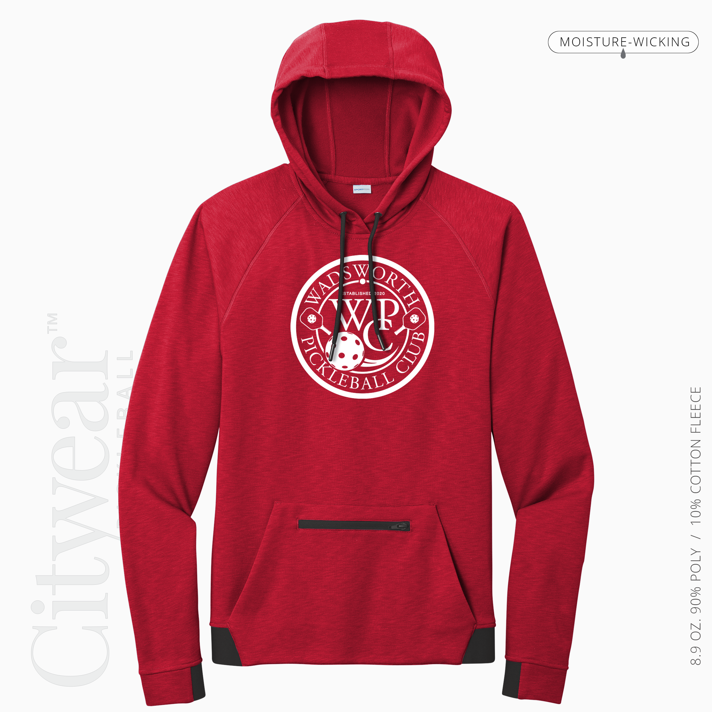 Men's Strive Hooded Pullover-WPC