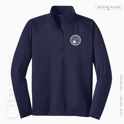 Men's Stretch Quarter-Zip Pullover-WPC