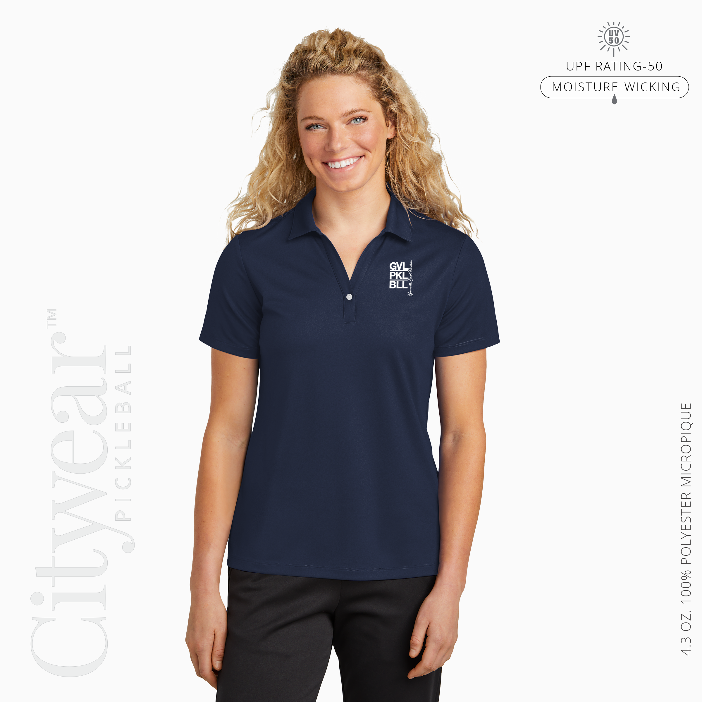 Women's UV Micropique Polo-MCPC
