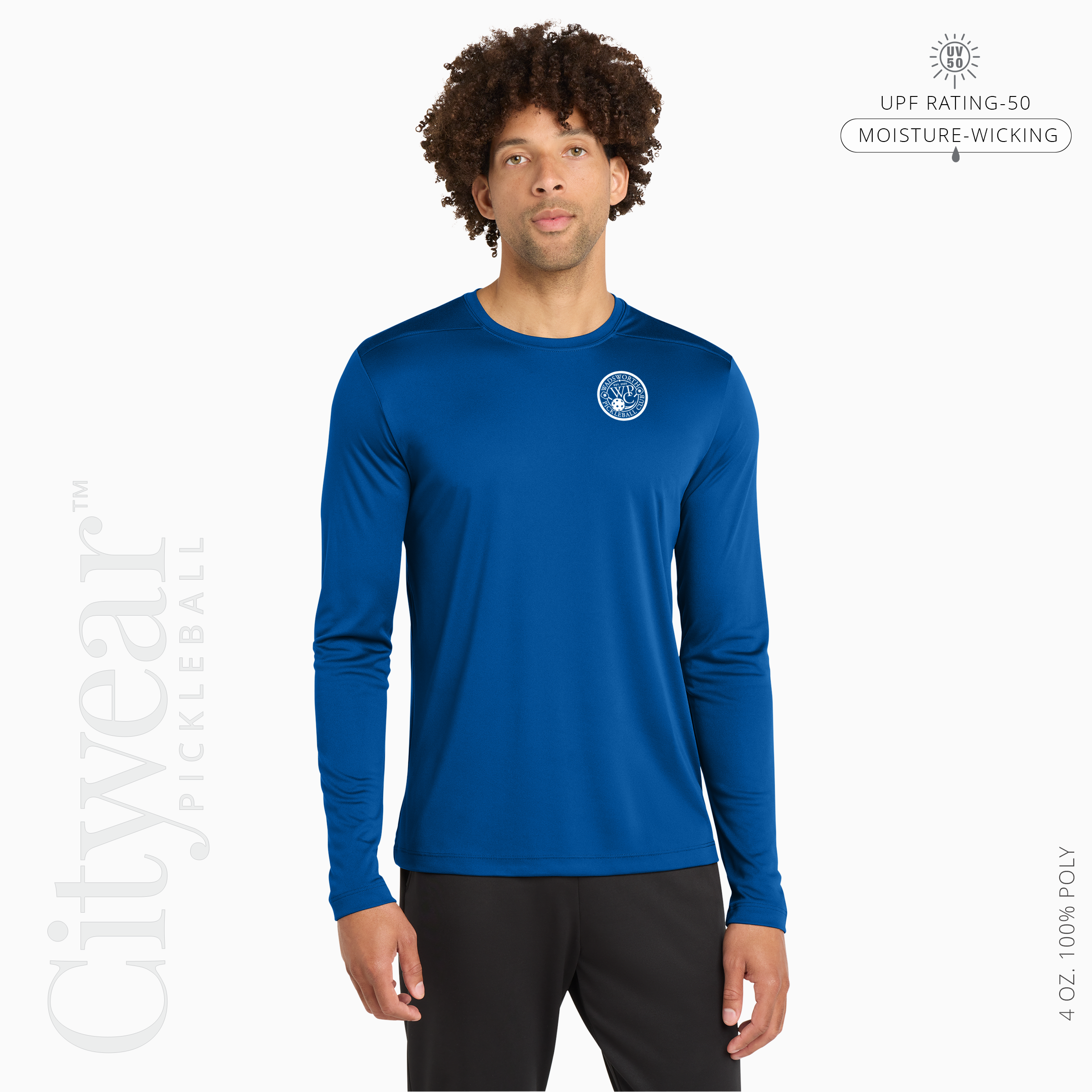 Men's UV Long Sleeve (Medallion) T-Shirt-WPC