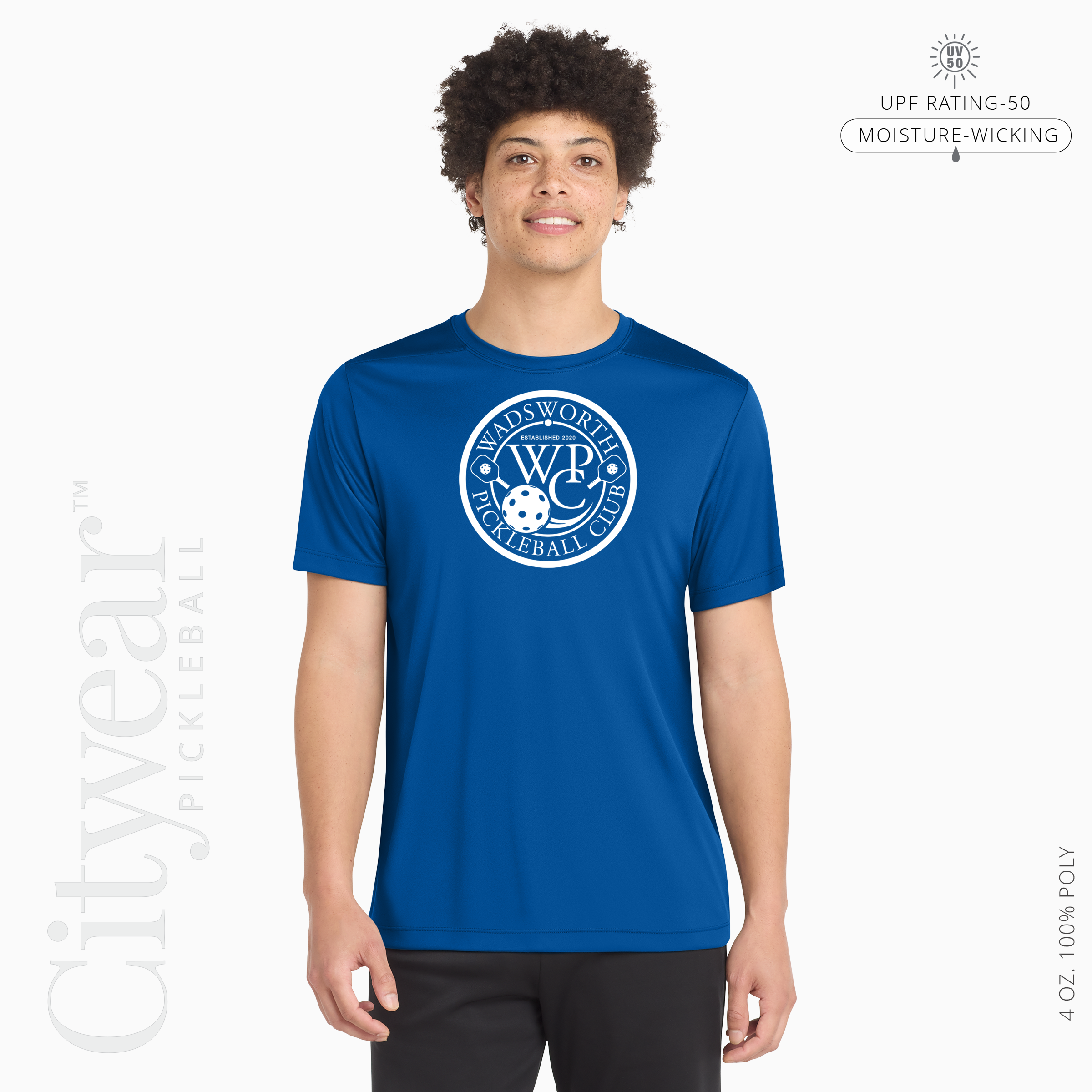 Men's UV Crewneck T-Shirt-WPC