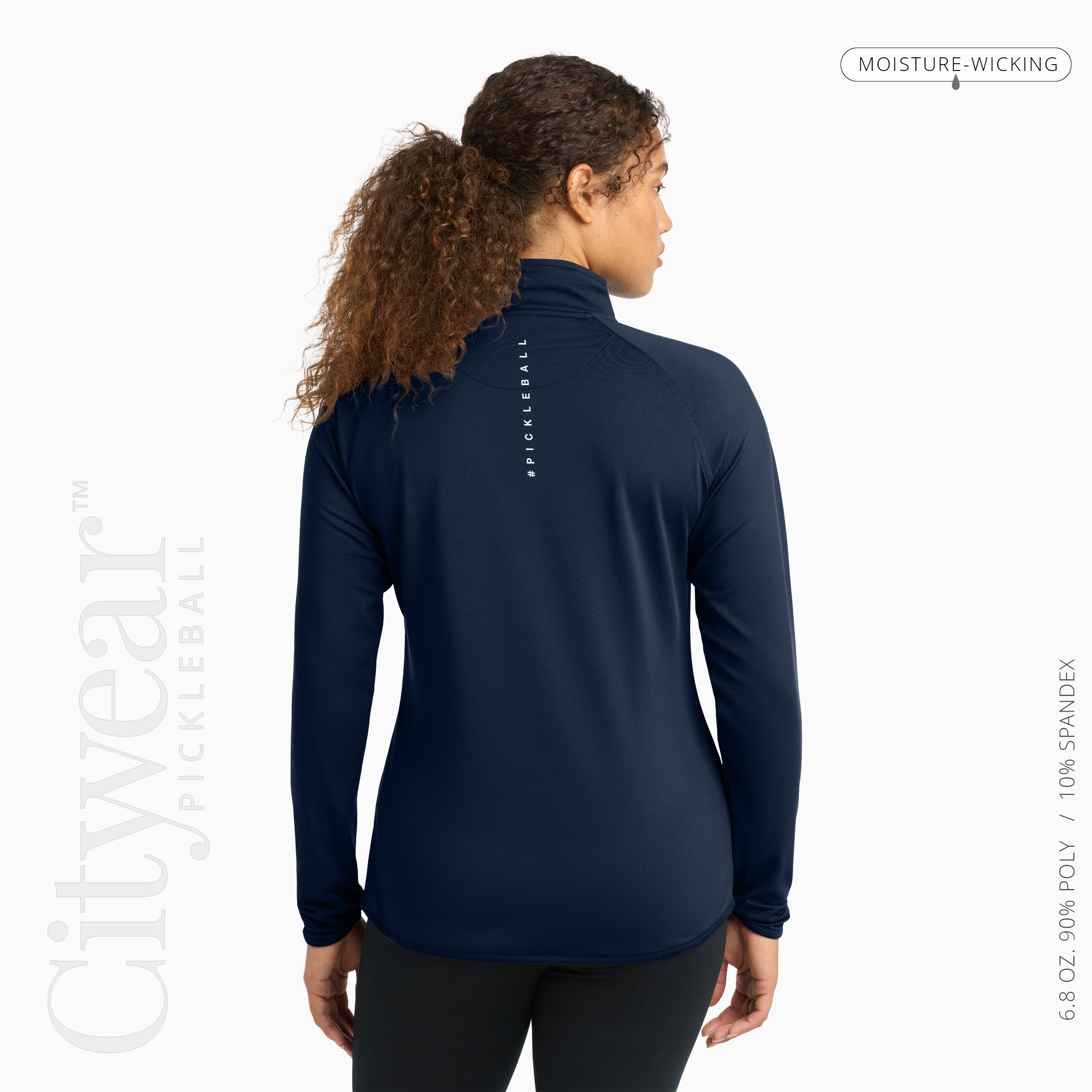 Women's Stretch Quarter-Zip Pullover-WPC
