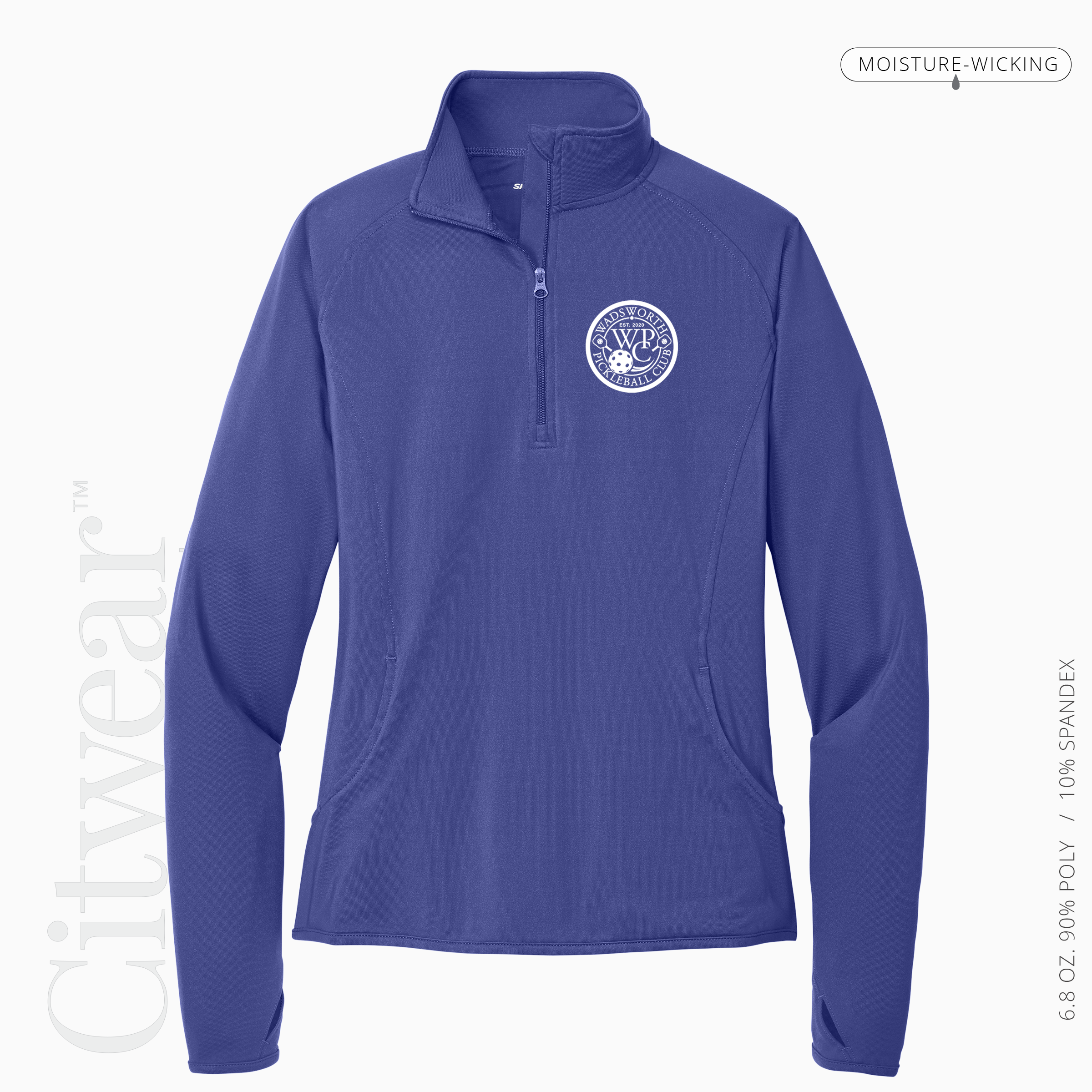 Women's Stretch Quarter-Zip Pullover-WPC