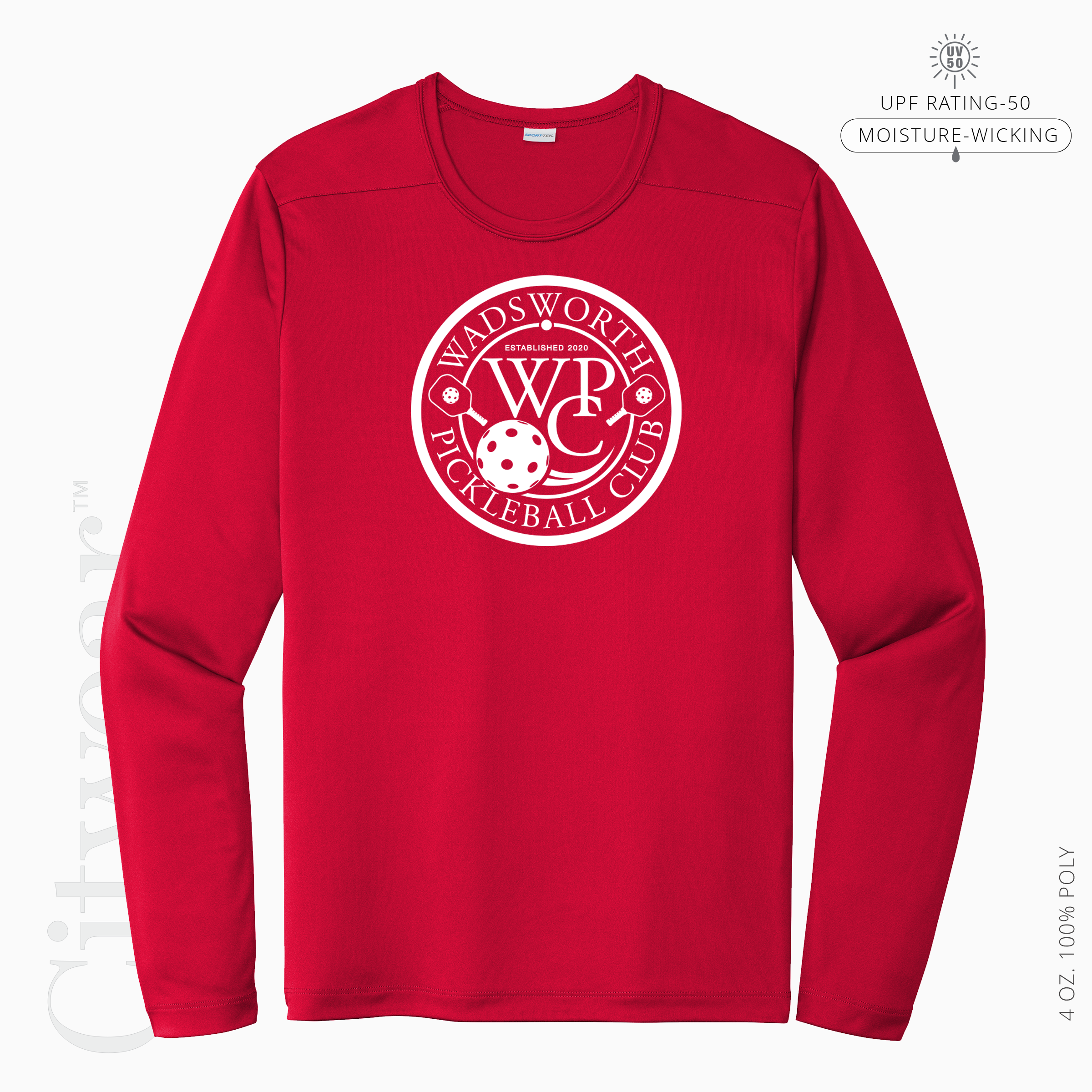 Men's UV Long Sleeve T-Shirt-WPC