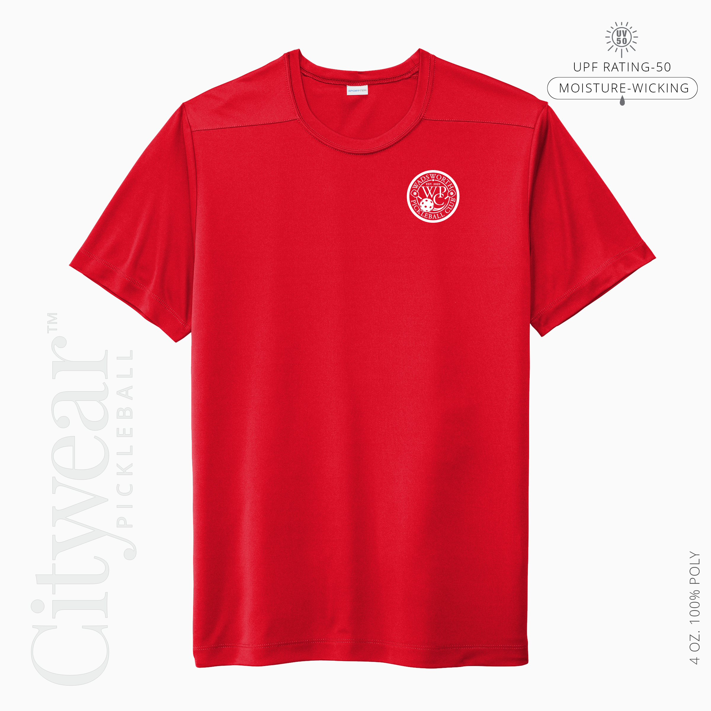 Men's UV Crewneck (Medallion) T-Shirt-WPC