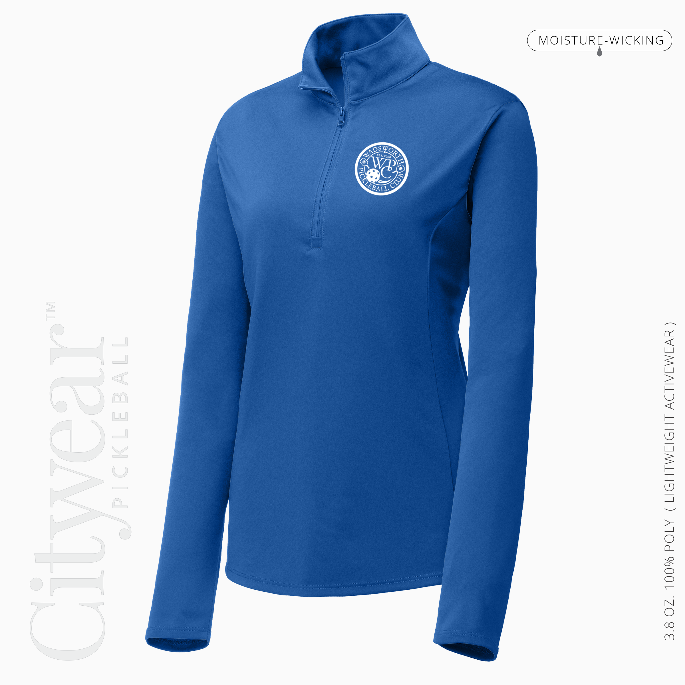 Women's Quarter-Zip Pullover-WPC
