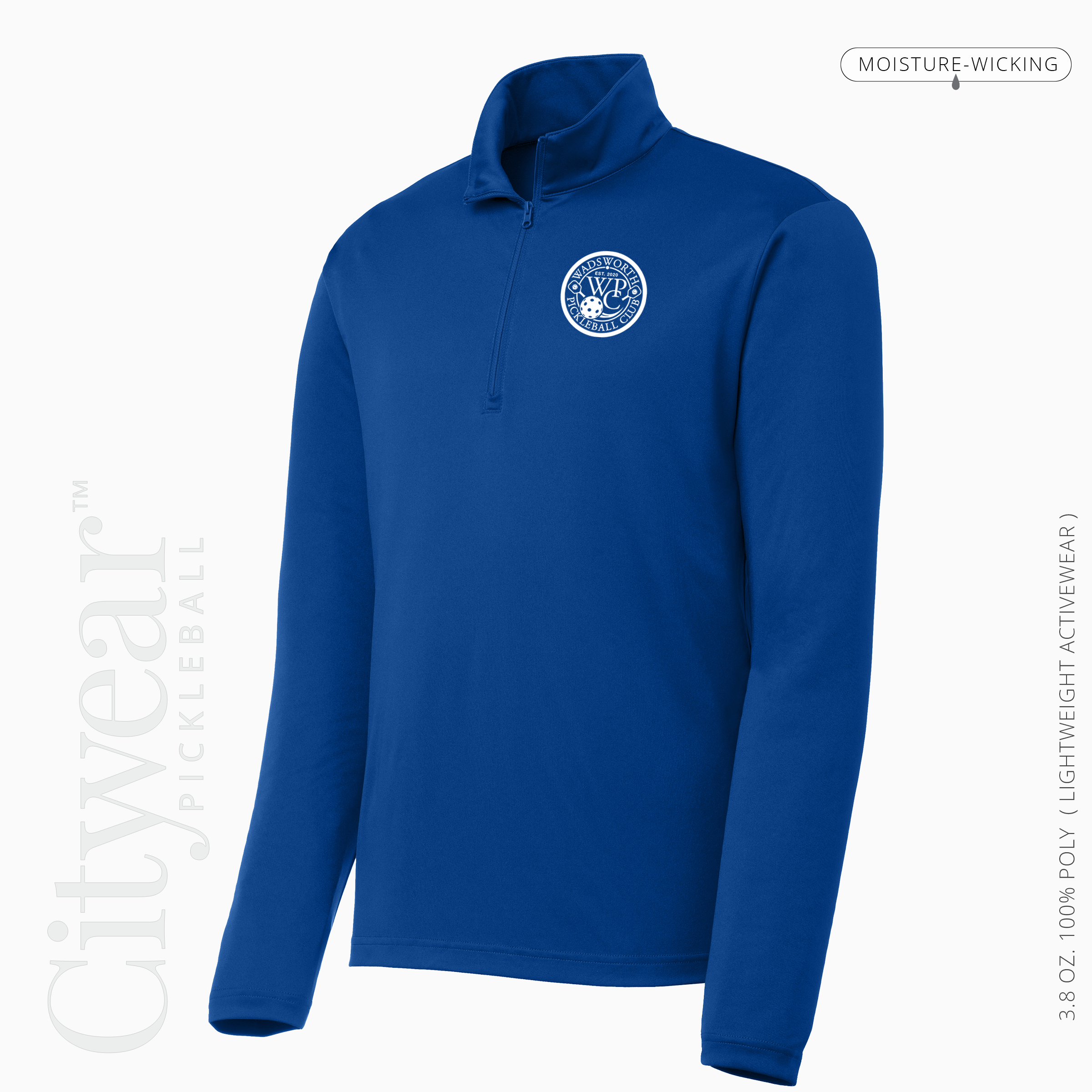 Men's Quarter-Zip Pullover-WPC