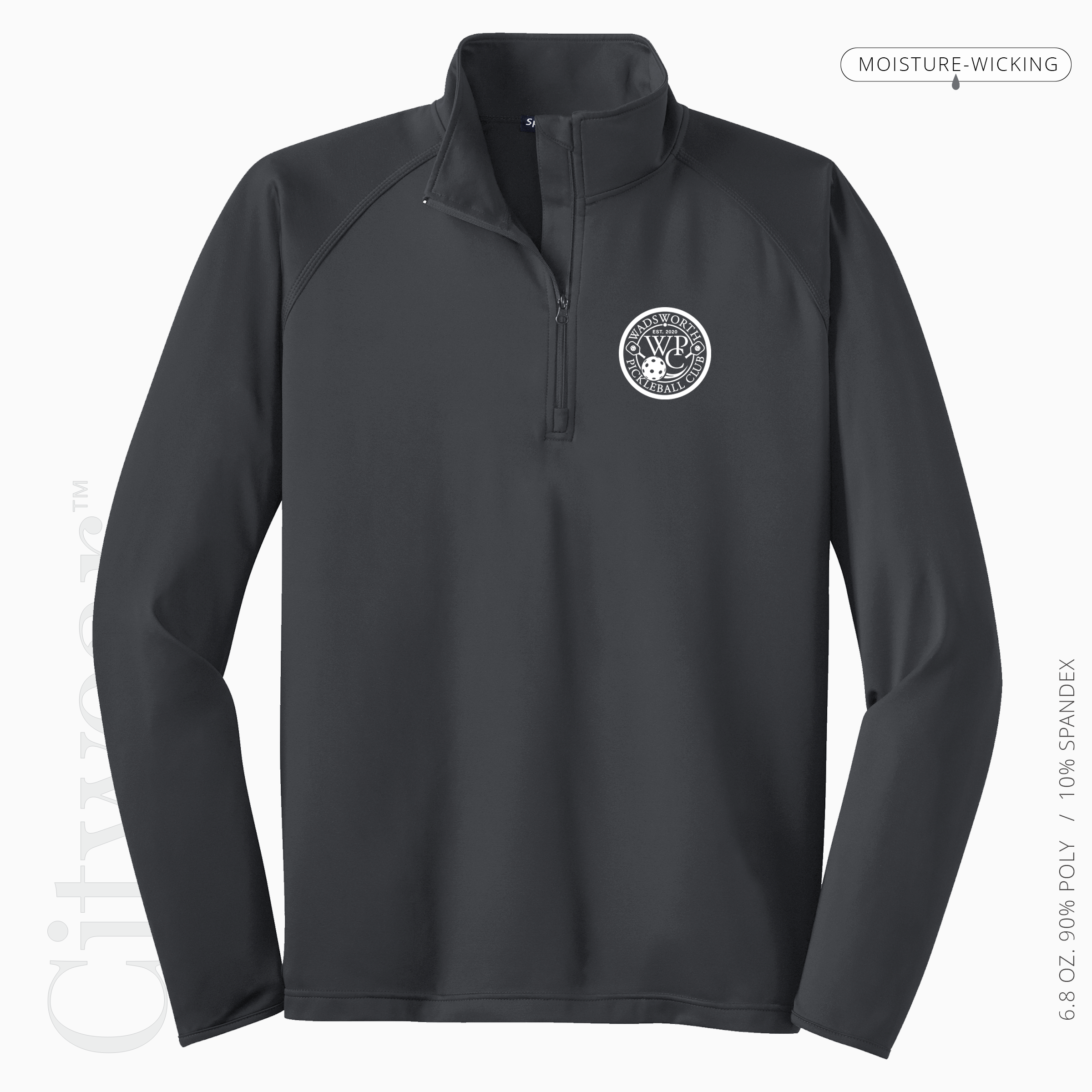 Men's Stretch Quarter-Zip Pullover-WPC