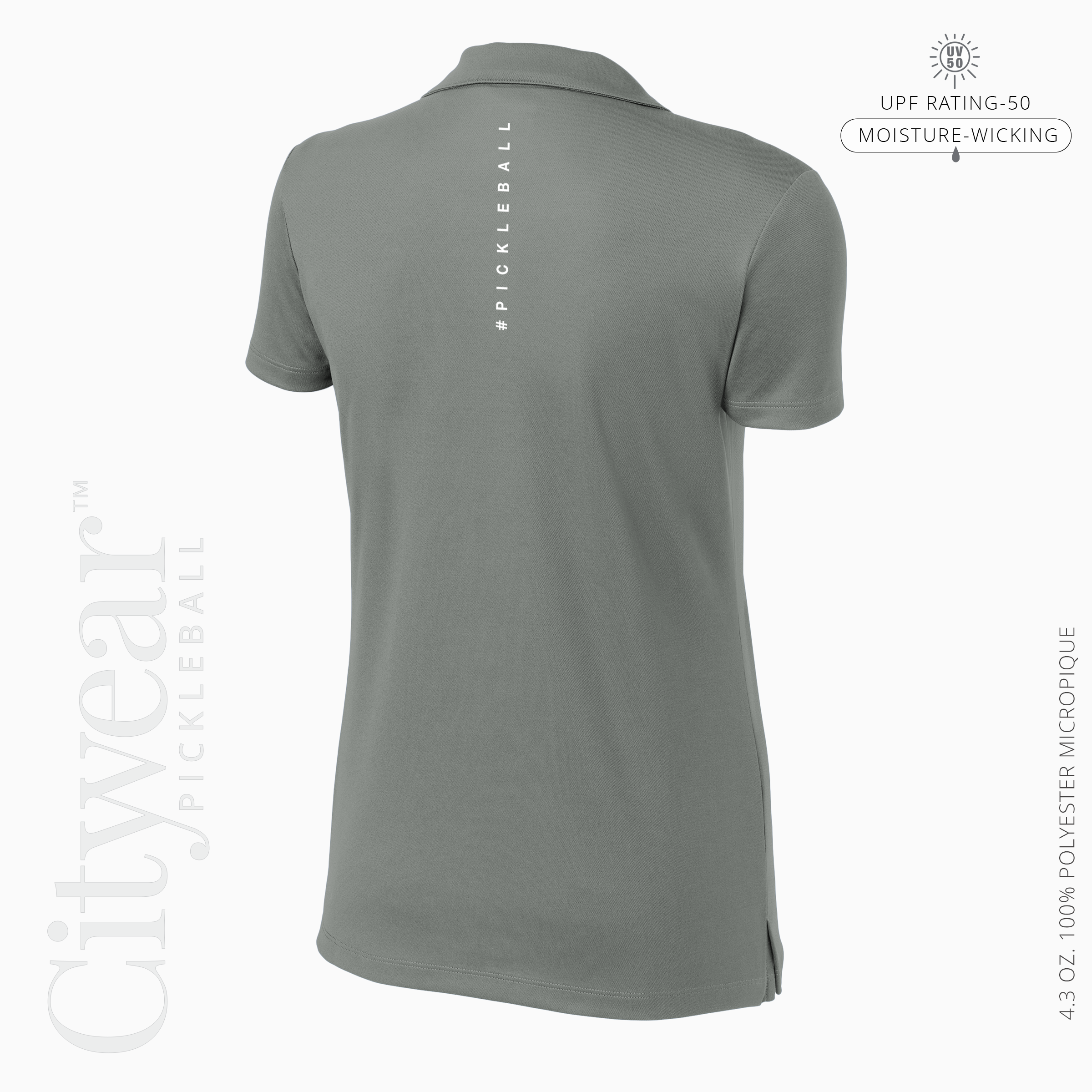Women's UV Micropique Polo-MCPC