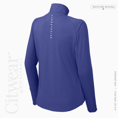 Women's Stretch Quarter-Zip Pullover-WPC