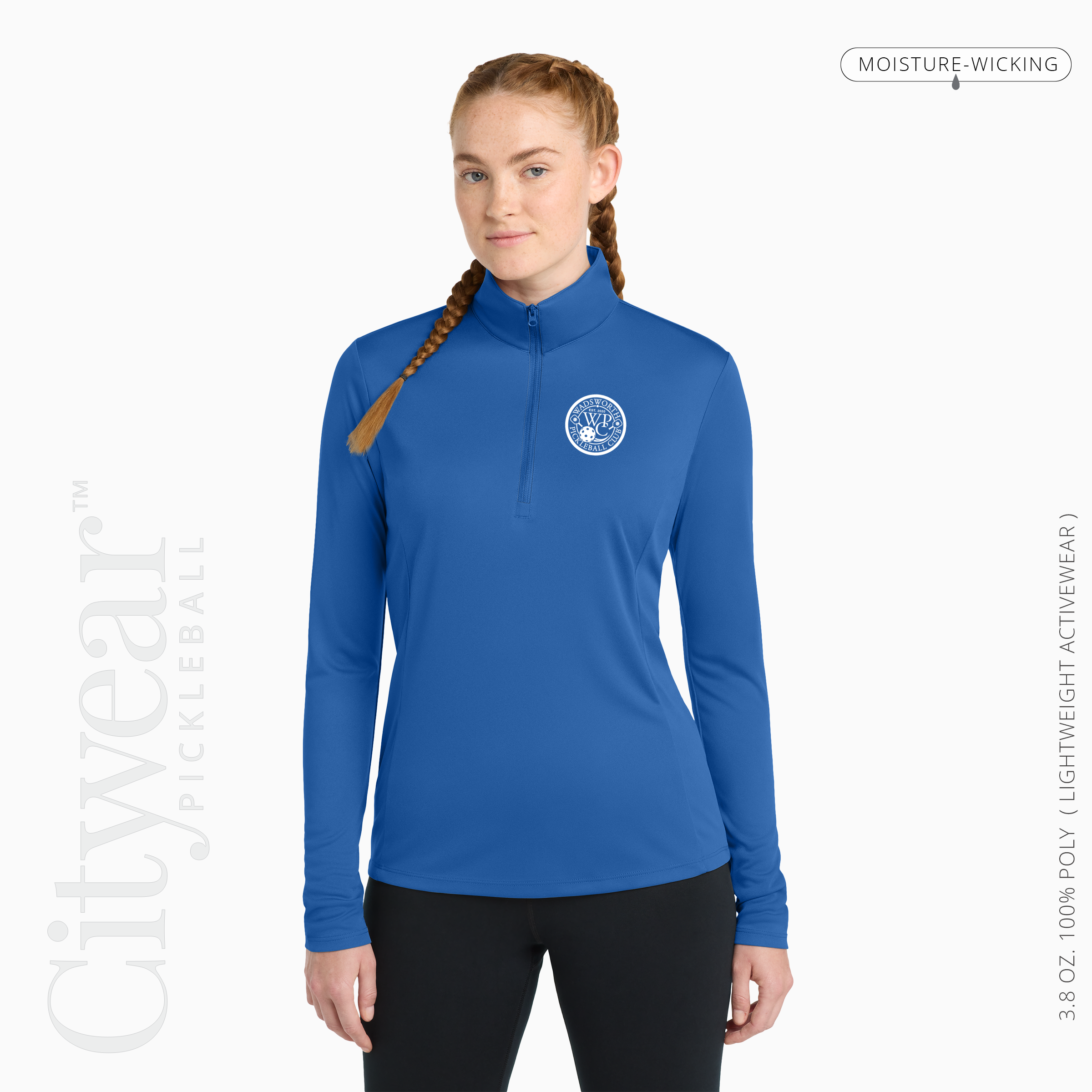 Women's Quarter-Zip Pullover-WPC