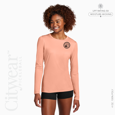 Women's UV Long Sleeve (Medallion) T-Shirt-WPC