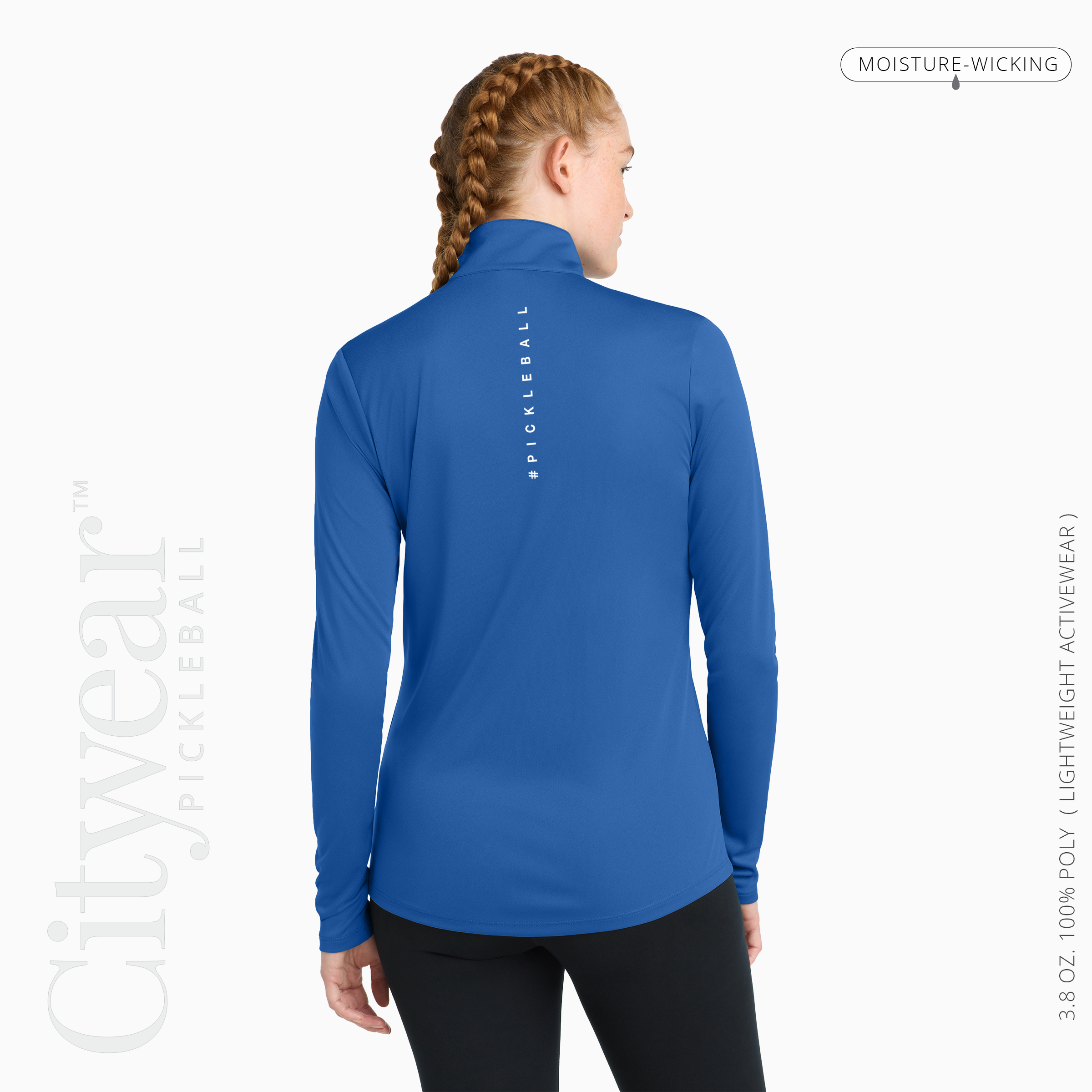 Women's Quarter-Zip Pullover-WPC