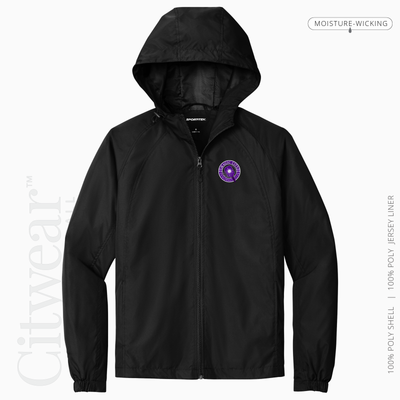 Men's Hooded Raglan Jacket-MCPC