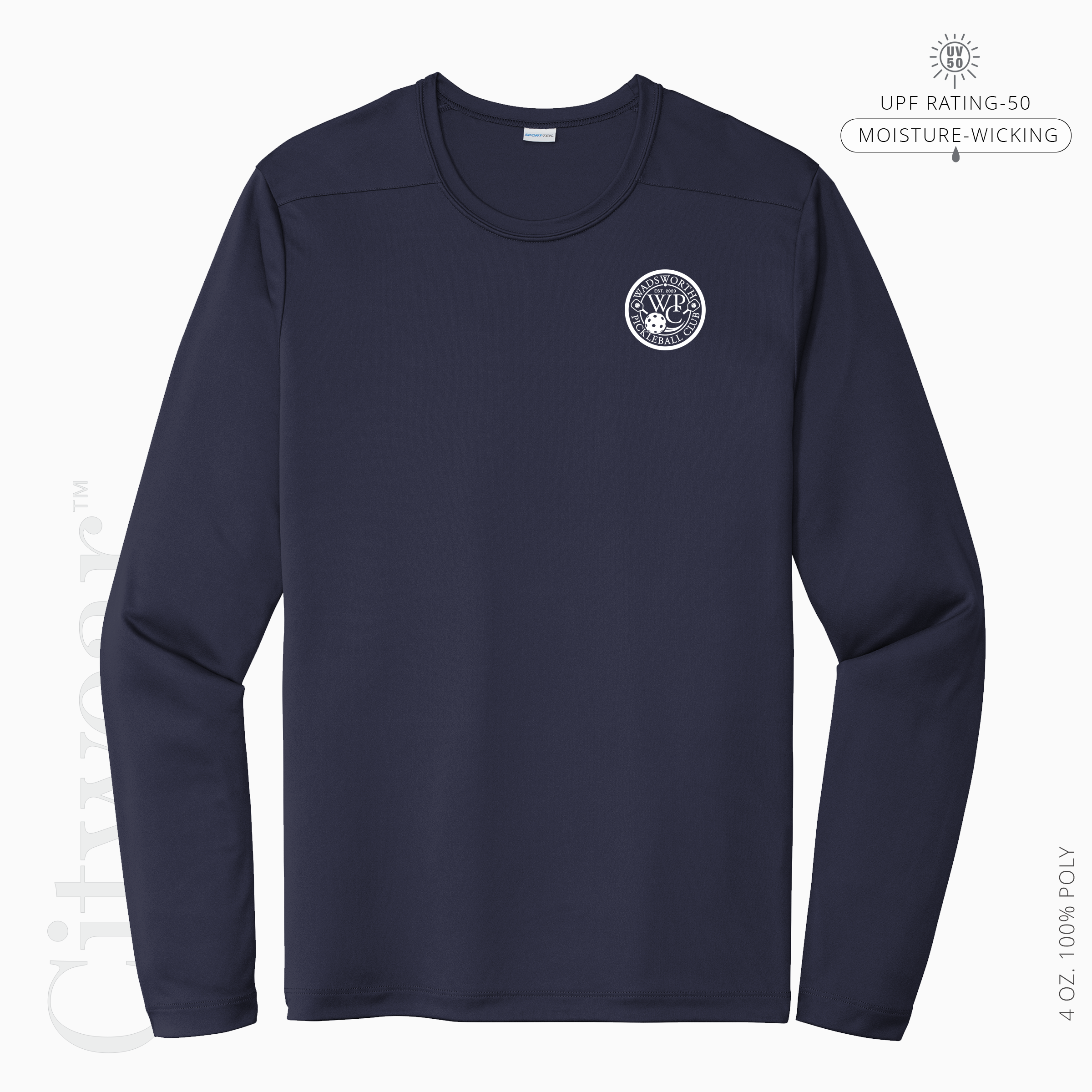 Men's UV Long Sleeve (Medallion) T-Shirt-WPC
