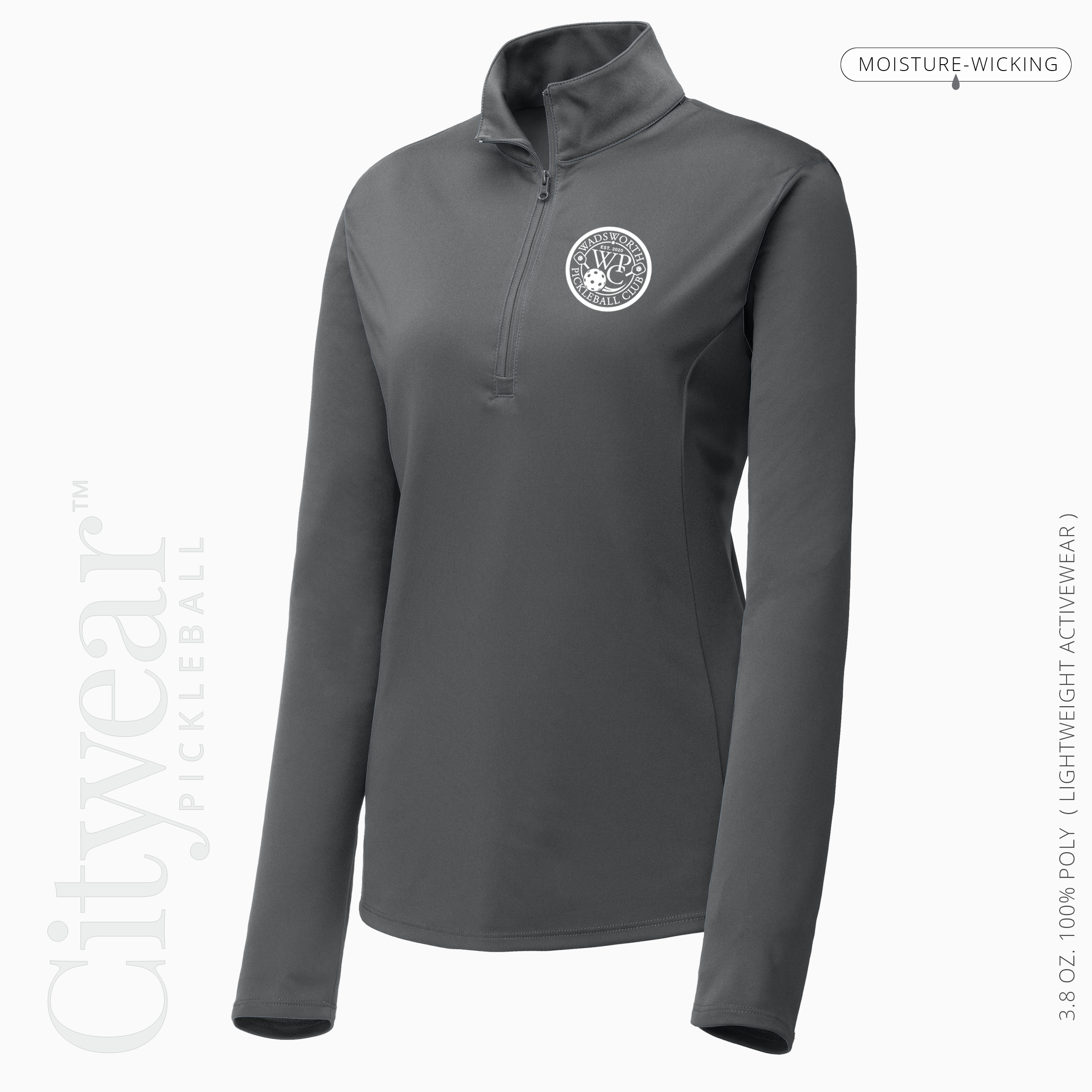 Women's Quarter-Zip Pullover-WPC