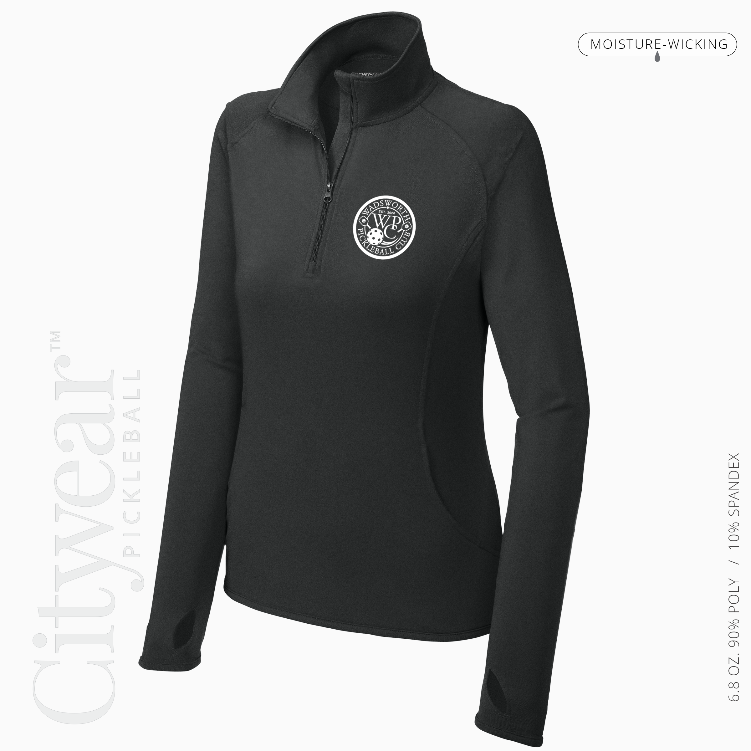Women's Stretch Quarter-Zip Pullover-WPC