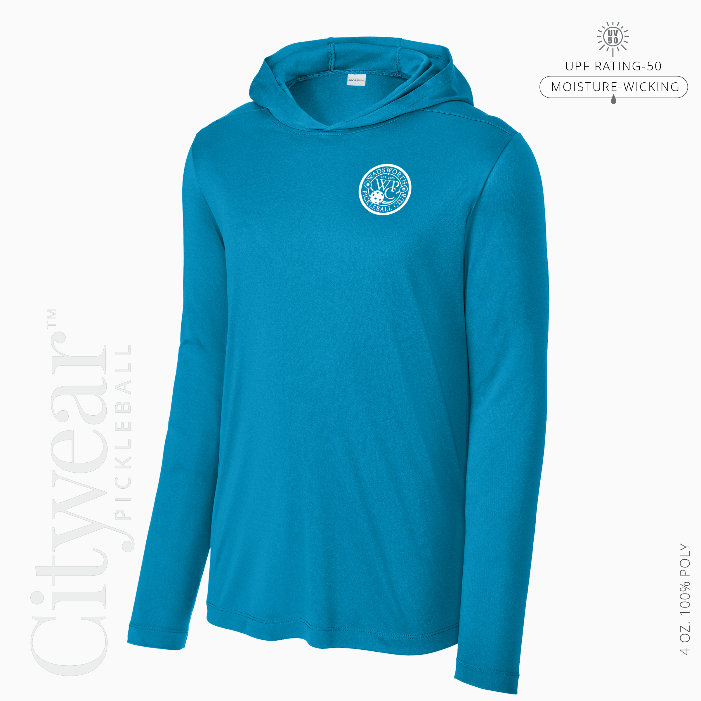Men's UV Long Sleeve (Medallion) Hoodie-WPC