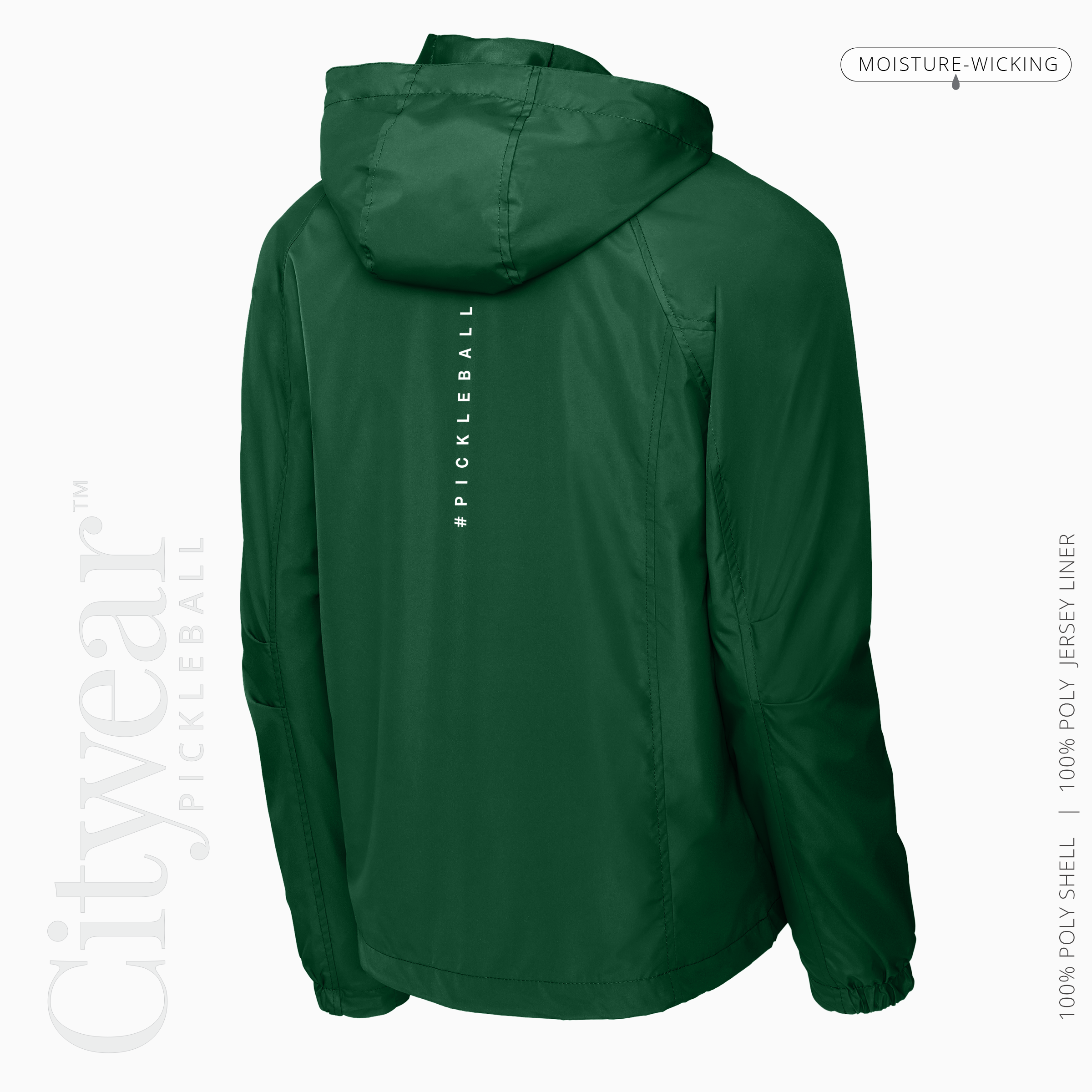 Men's Hooded Raglan Jacket-WPC