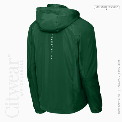 Men's Hooded Raglan Jacket-WPC