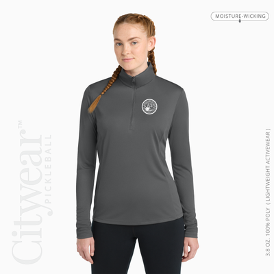 Women's Quarter-Zip Pullover-WPC