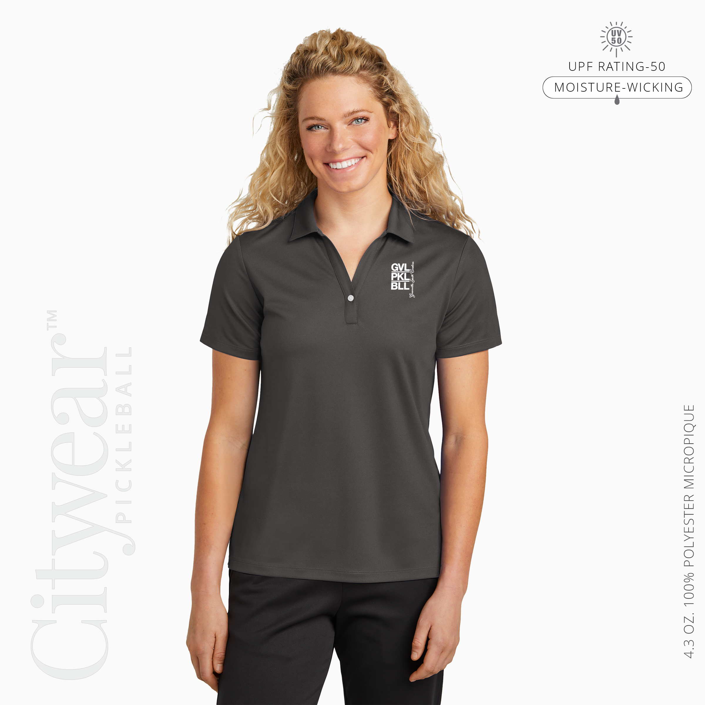 Women's UV Micropique Polo-MCPC